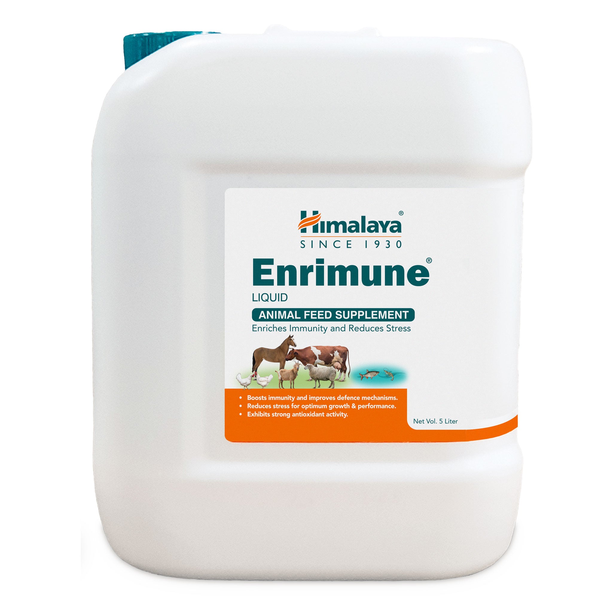 Himalaya Enrimune® - Boosts immunity and helps reduce stress for Animals - 5 litres