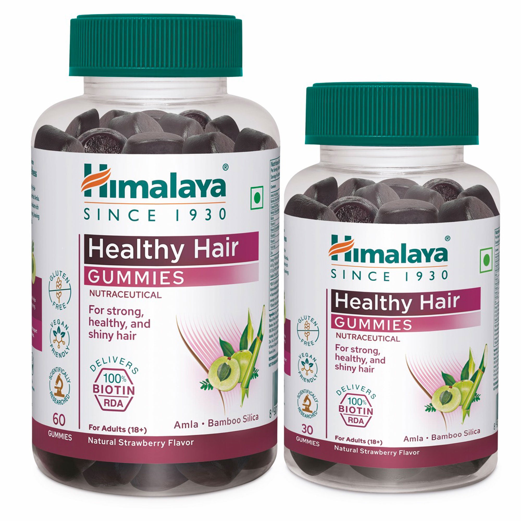 Himalaya Healthy Hair Gummies 30s, 60s 