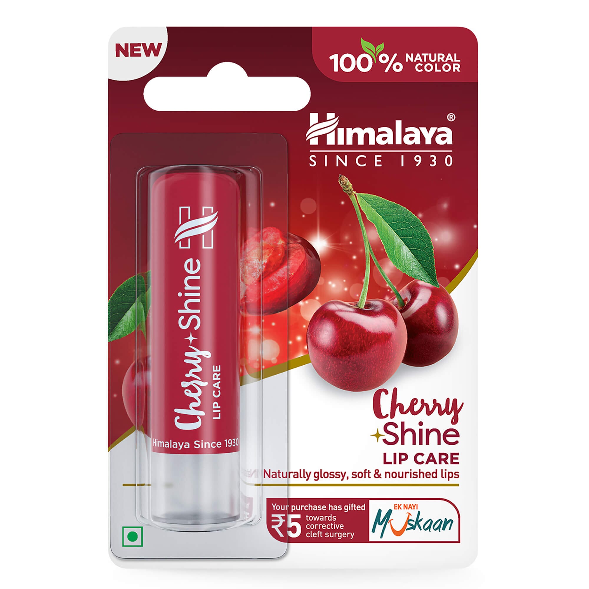 Himalaya Cherry Shine Lip Care 4.5g