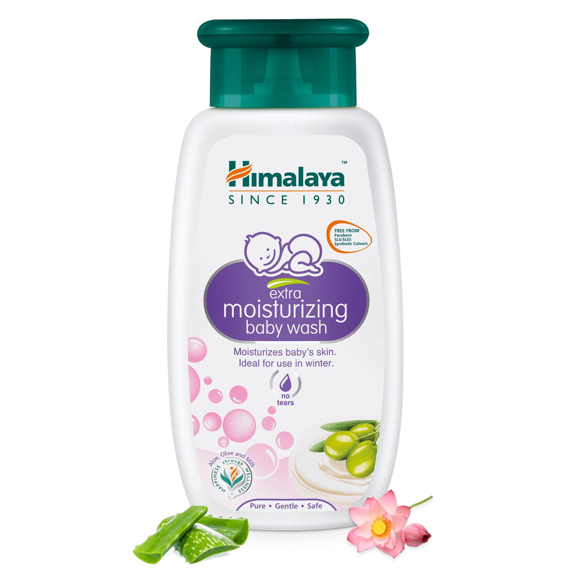 Himalaya extra moisturizing baby wash - Soothes and moisturizes baby's skin