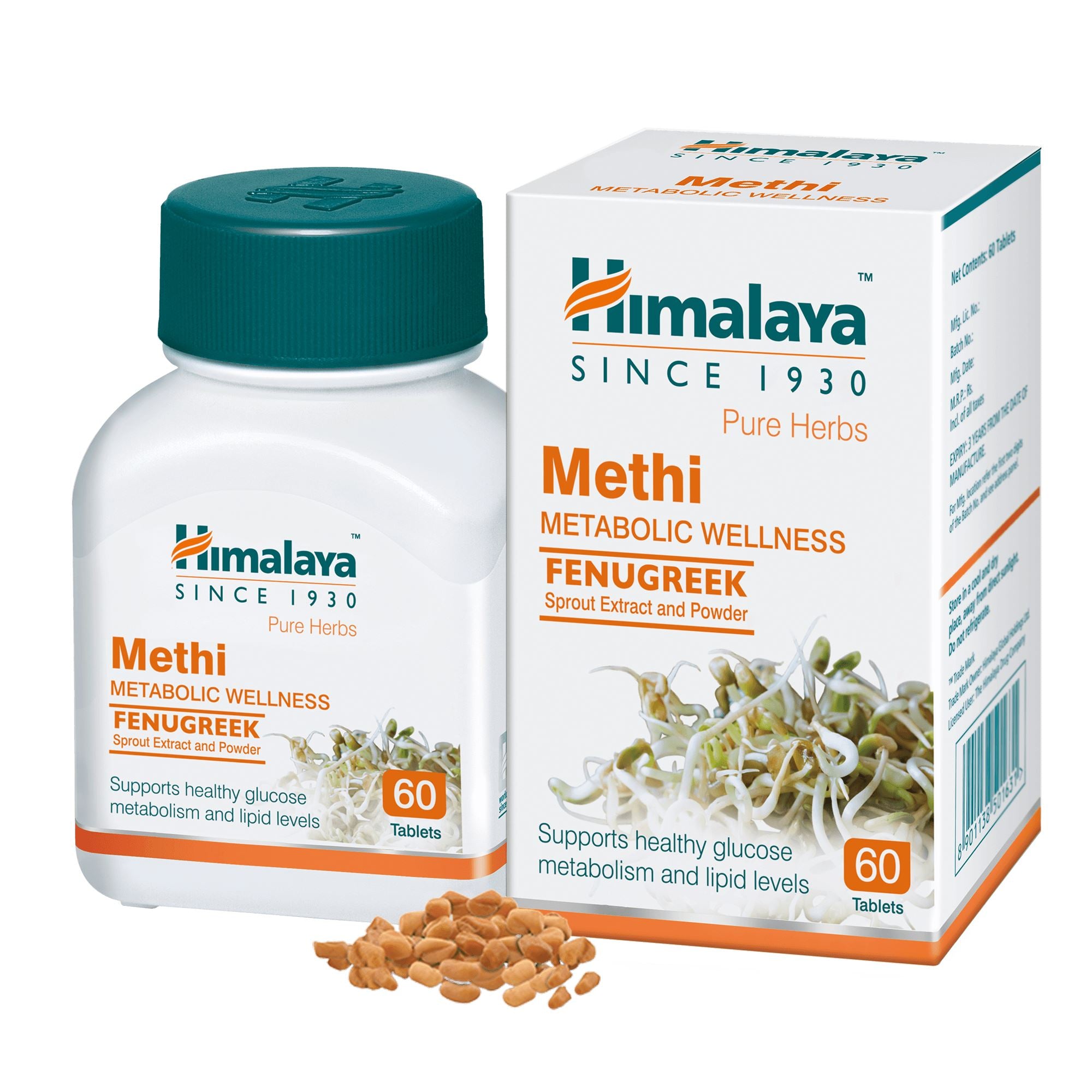 Himalaya Methi tablets - Supports healthy glucose metabolism and lipid levels