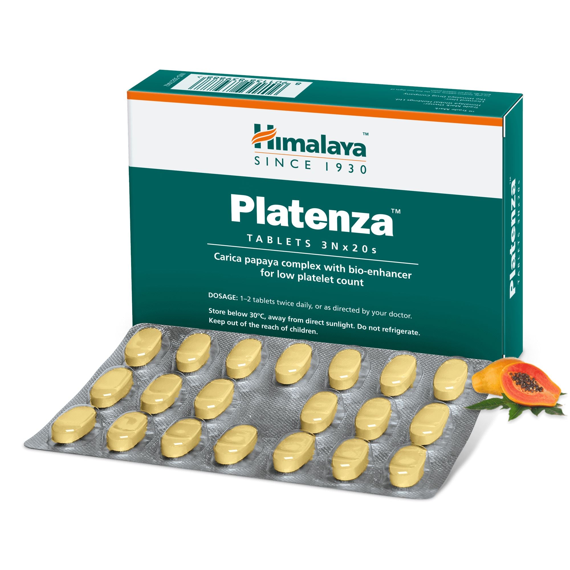 Himalaya Platenza - Tablets to increase platelet count