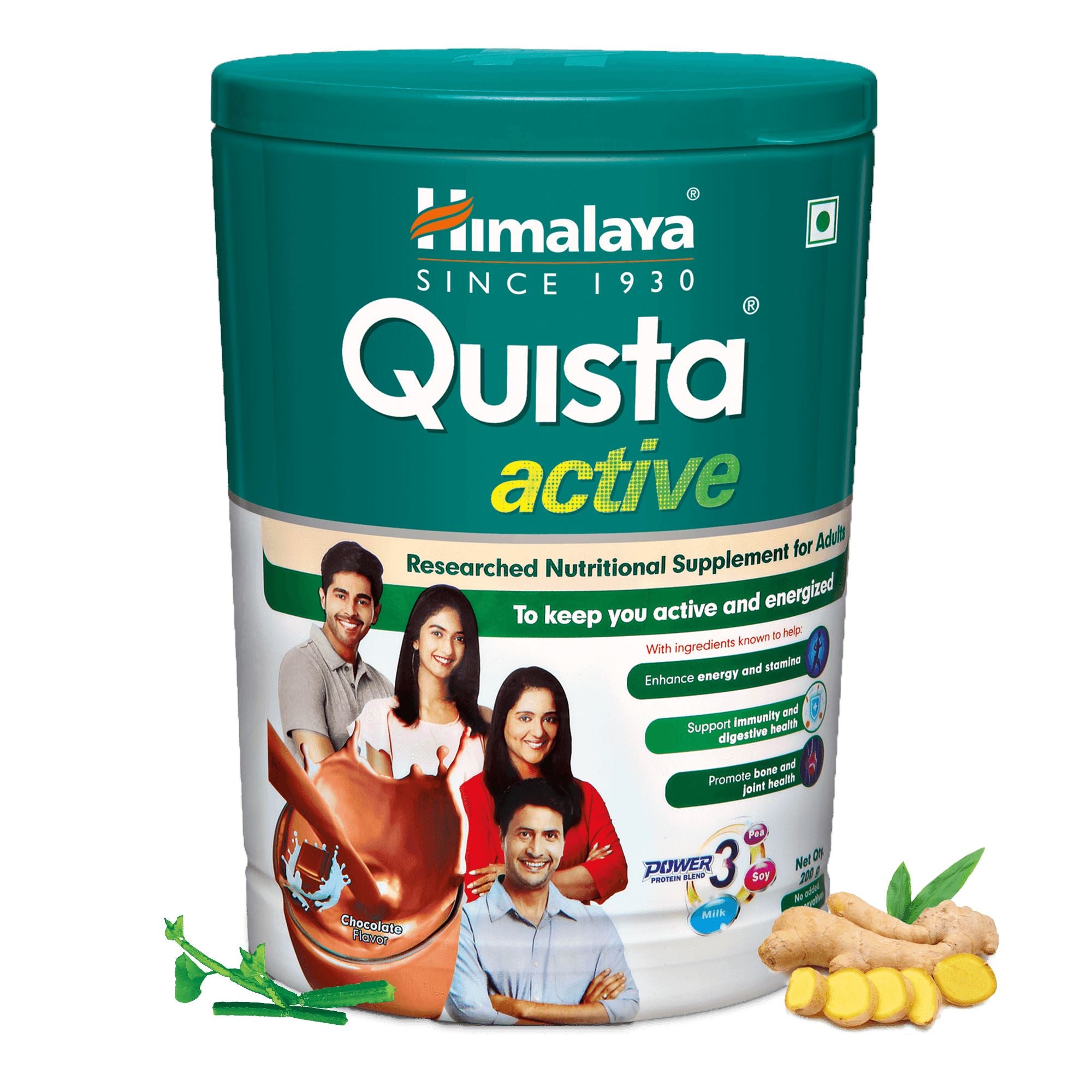 Himalaya Quista Active Chocolate 200g - Nutritional Supplement for Adults