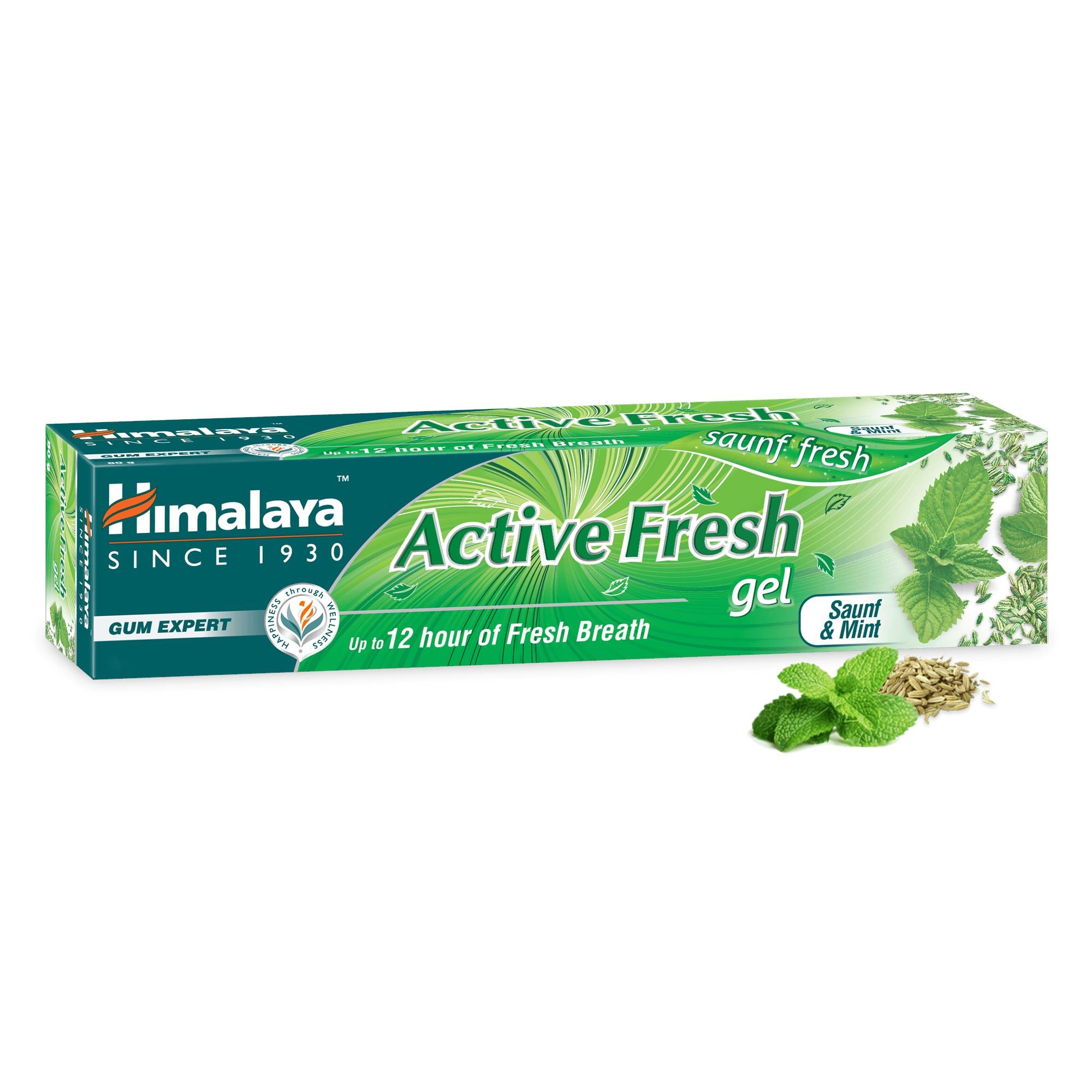 Himalaya Active Fresh Gel - For fresh breadth and healthy gums