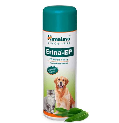 Himalaya Erina-EP Powder 150g- Controls tick, fleas, and lice for pets