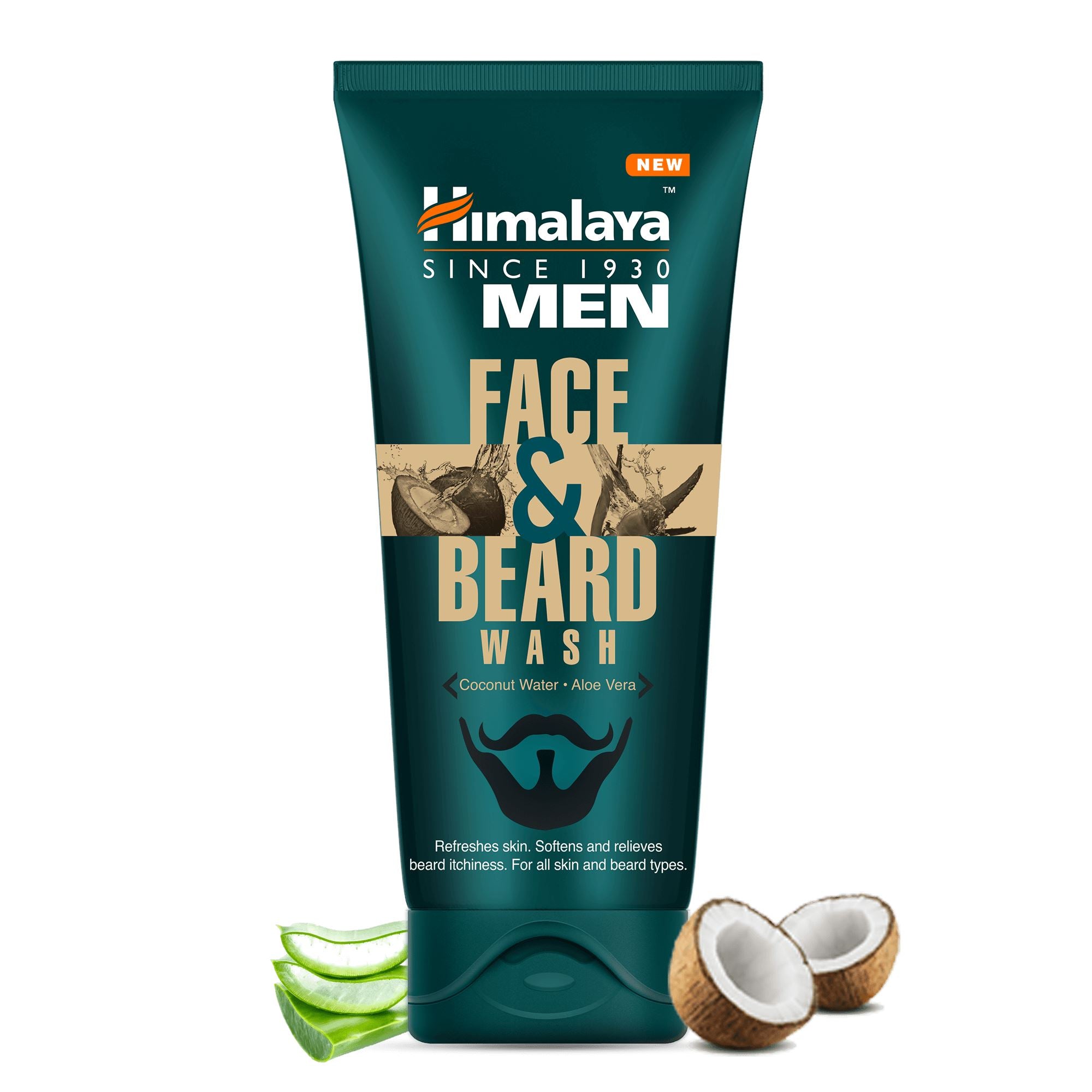 Himalaya Men Face and Beard Wash - Relieves beard itchiness & refreshes skin