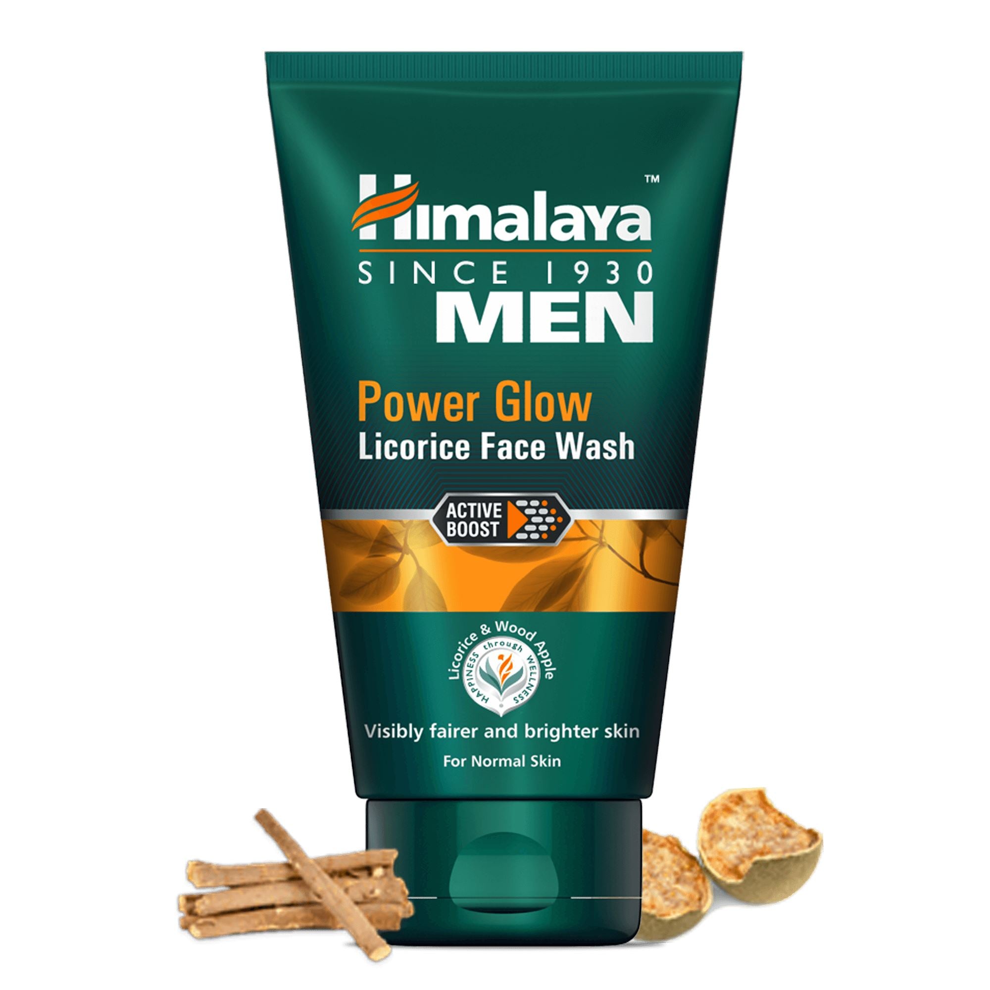 Himalaya MEN Power Glow Licorice Face Wash - For visibly fairer and brighter skin