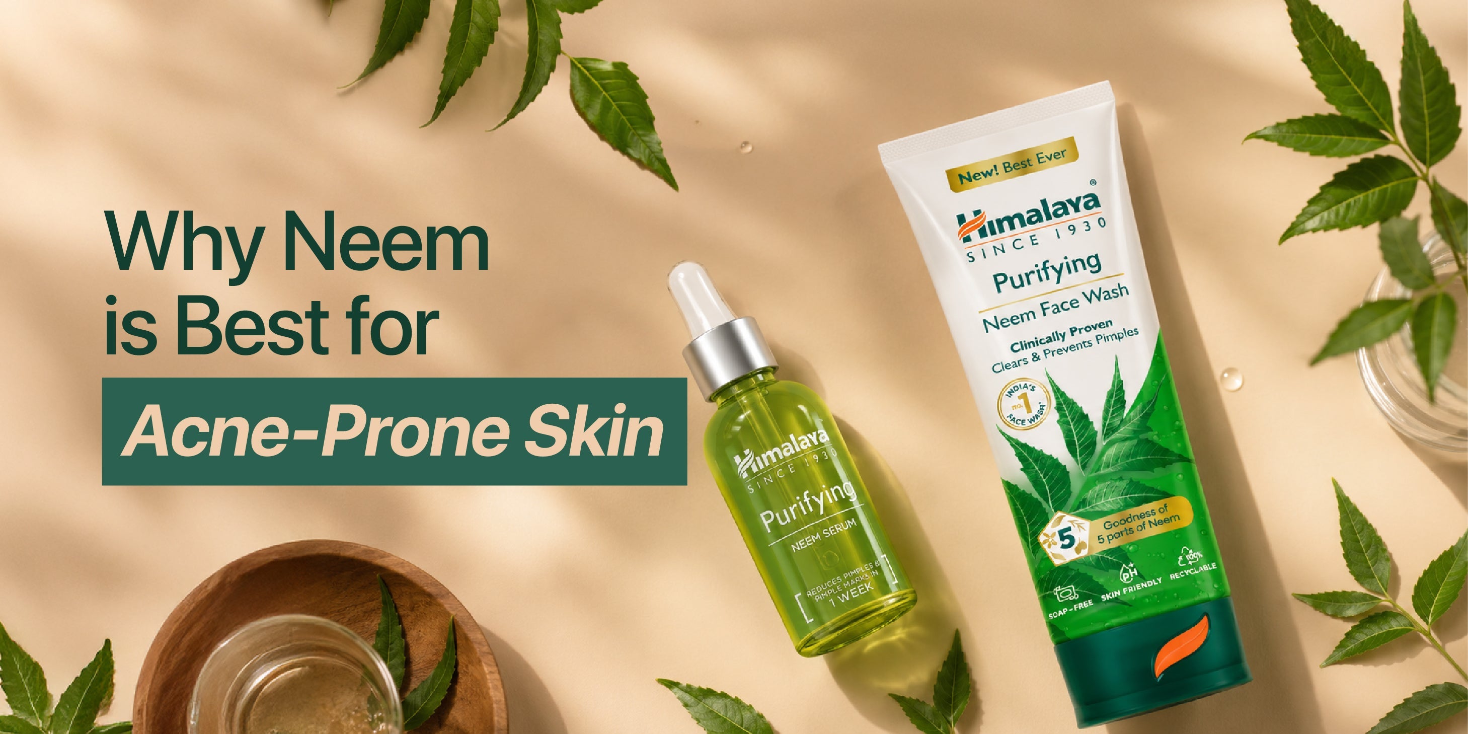 Neem Face Wash Benefits: Why Neem Is the Best Ingredient for Acne-Prone Skin