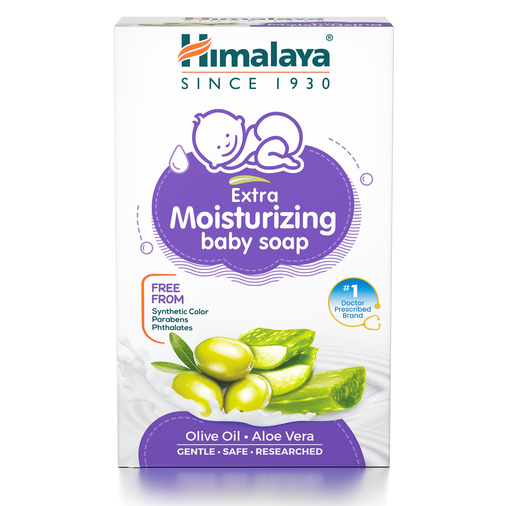 Himalaya Extra Moisturizing Baby Soap