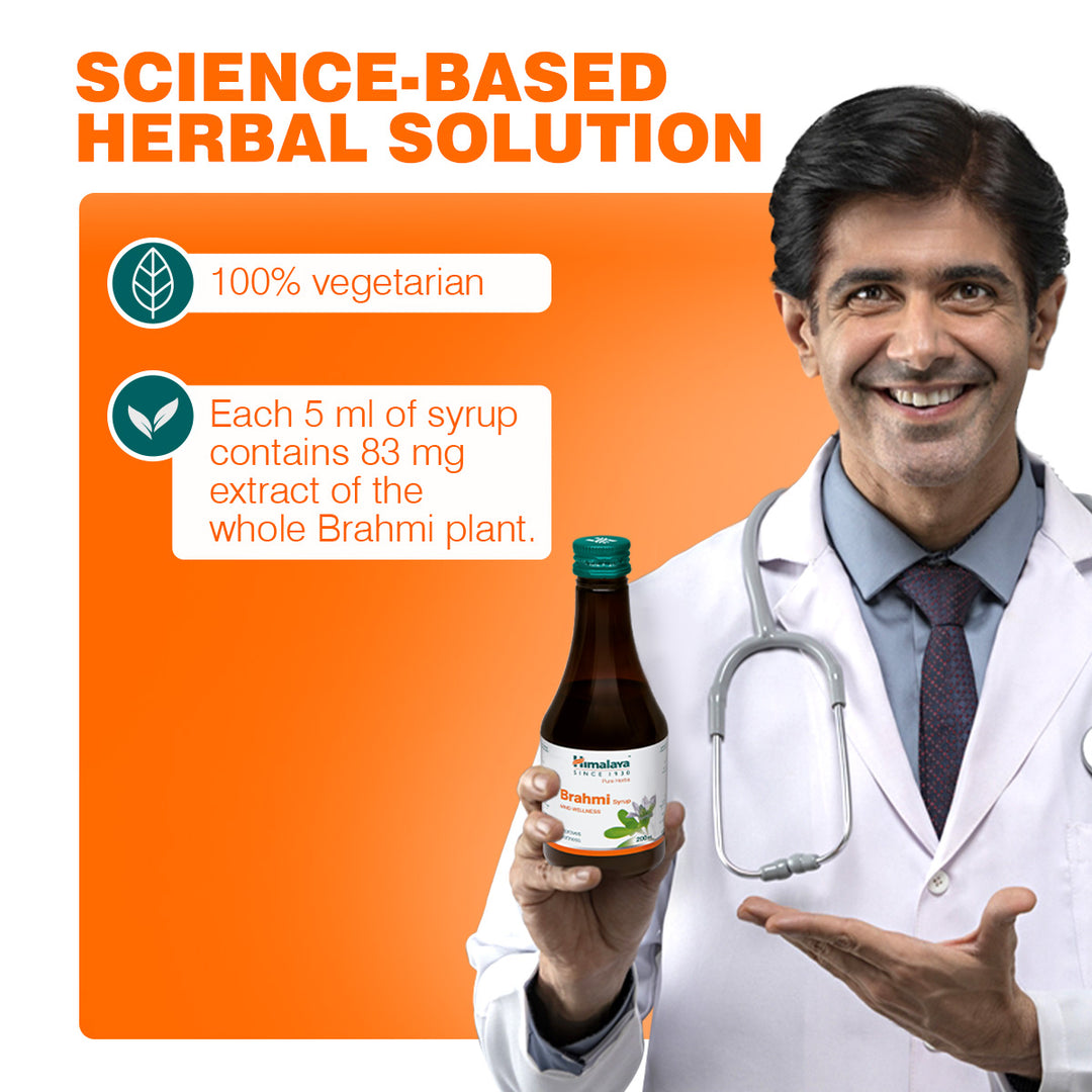 Himalaya Brahmi Syrup - Improves Alertness – Himalaya Wellness (India)