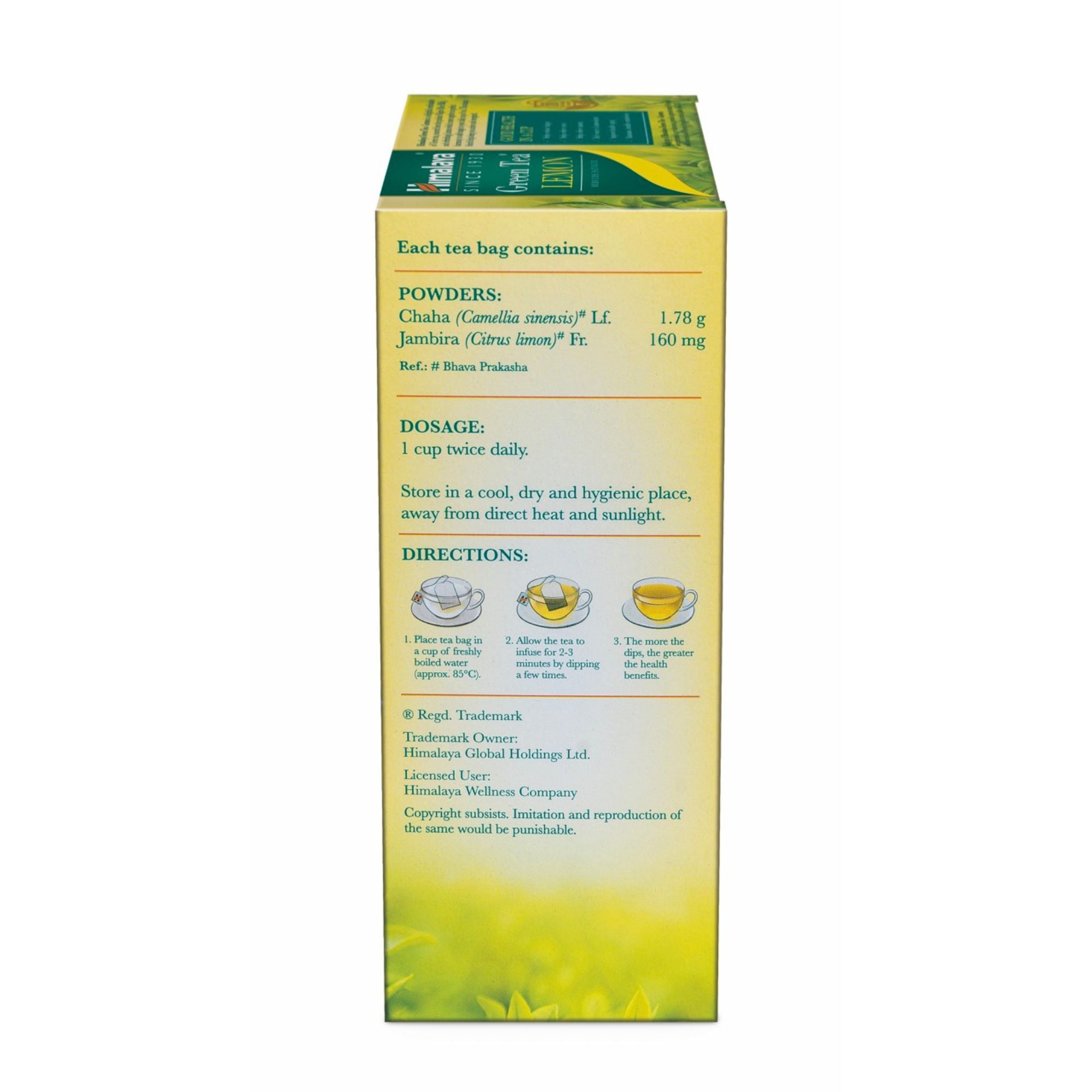 GREEN TEA LEMON 2G´20s + COMPLETE CARE TOOTHPASTE 80G FREE OFFER PACK