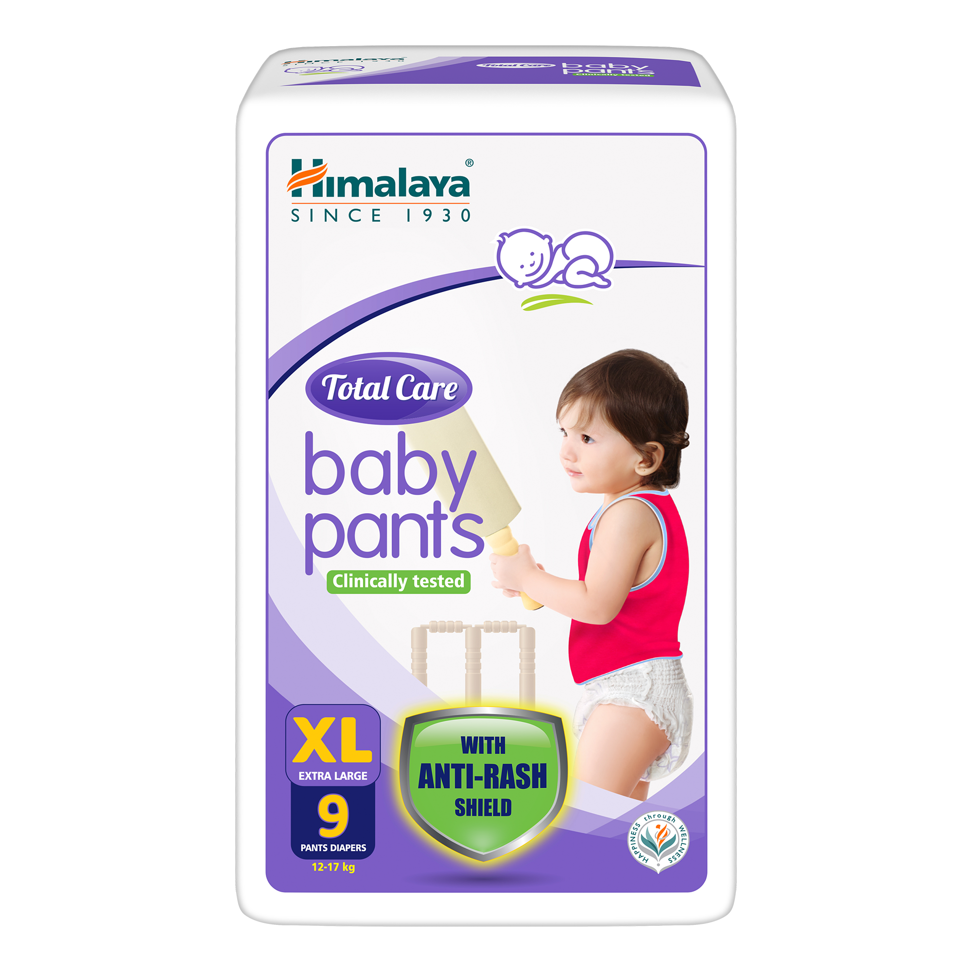 Buy Himalaya Total Care Baby Diaper Pants  Medium 511 kg With AntiRash  Shield Online at Best Price of Rs 607  bigbasket
