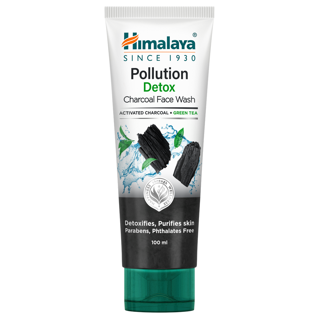 Buy Himalaya Pollution Detox Charcoal Face Wash 50ml, 100ml, 200ml