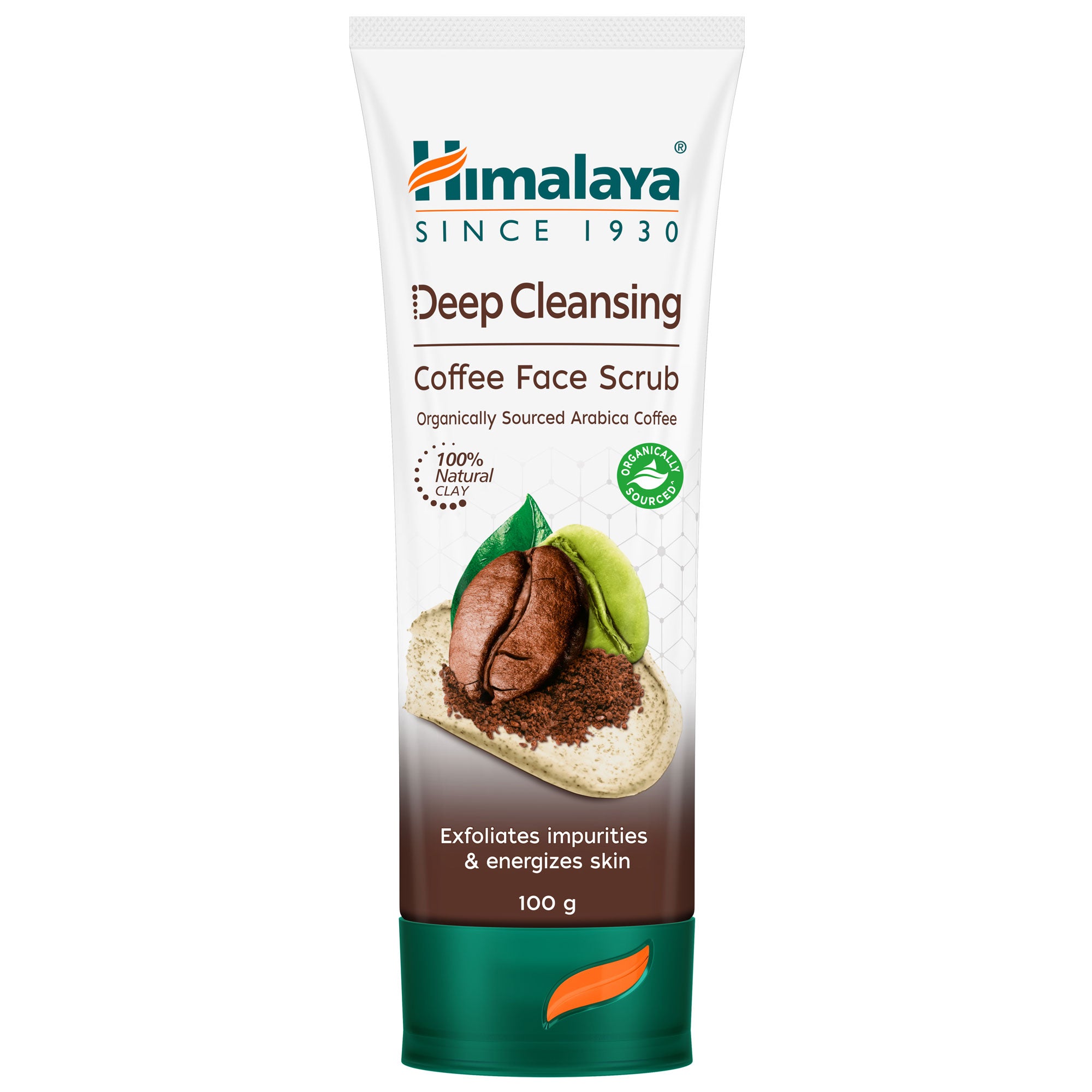 Himalaya Deep Cleansing Coffee Face Scrub 100g FOP