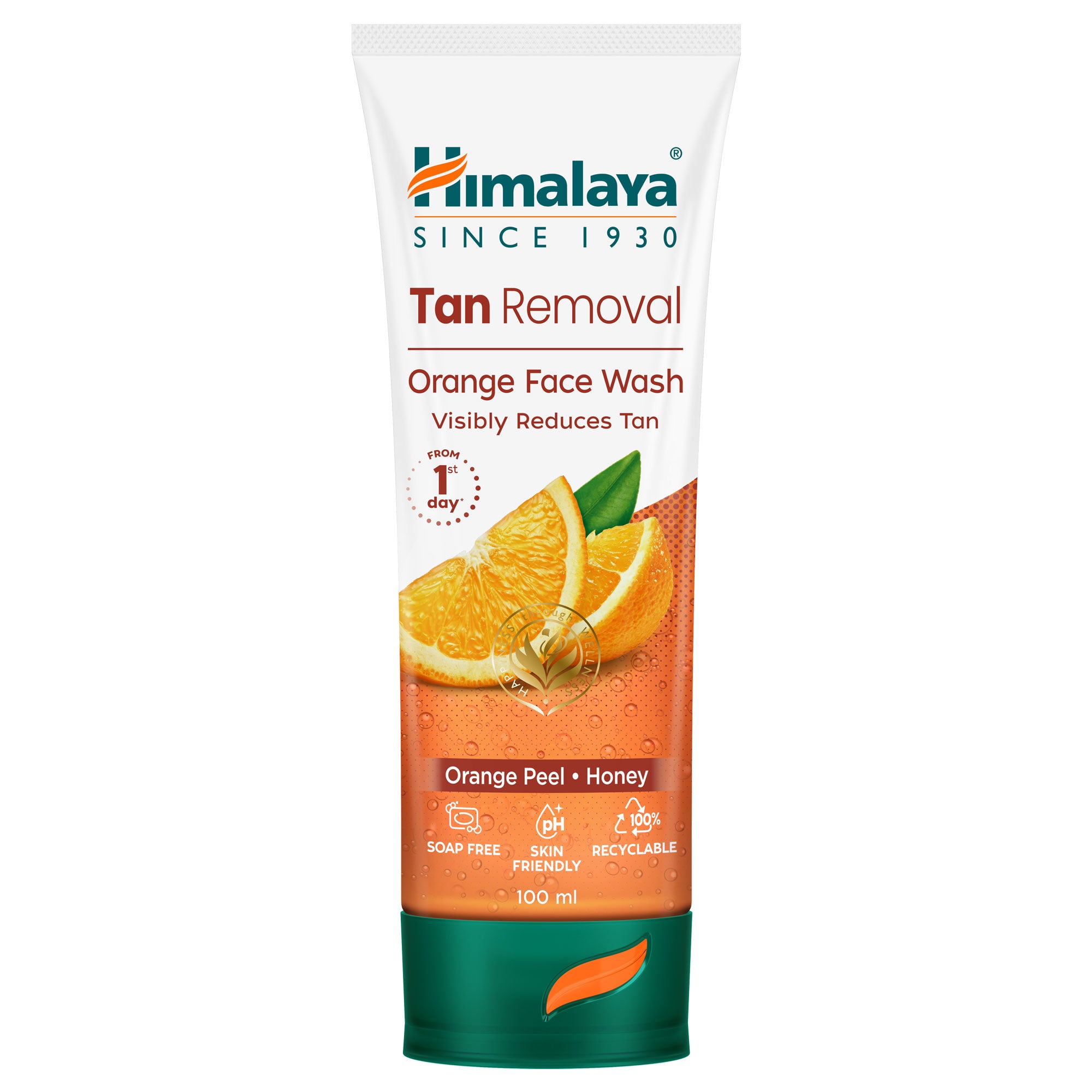 Tan Removal Orange Face Wash