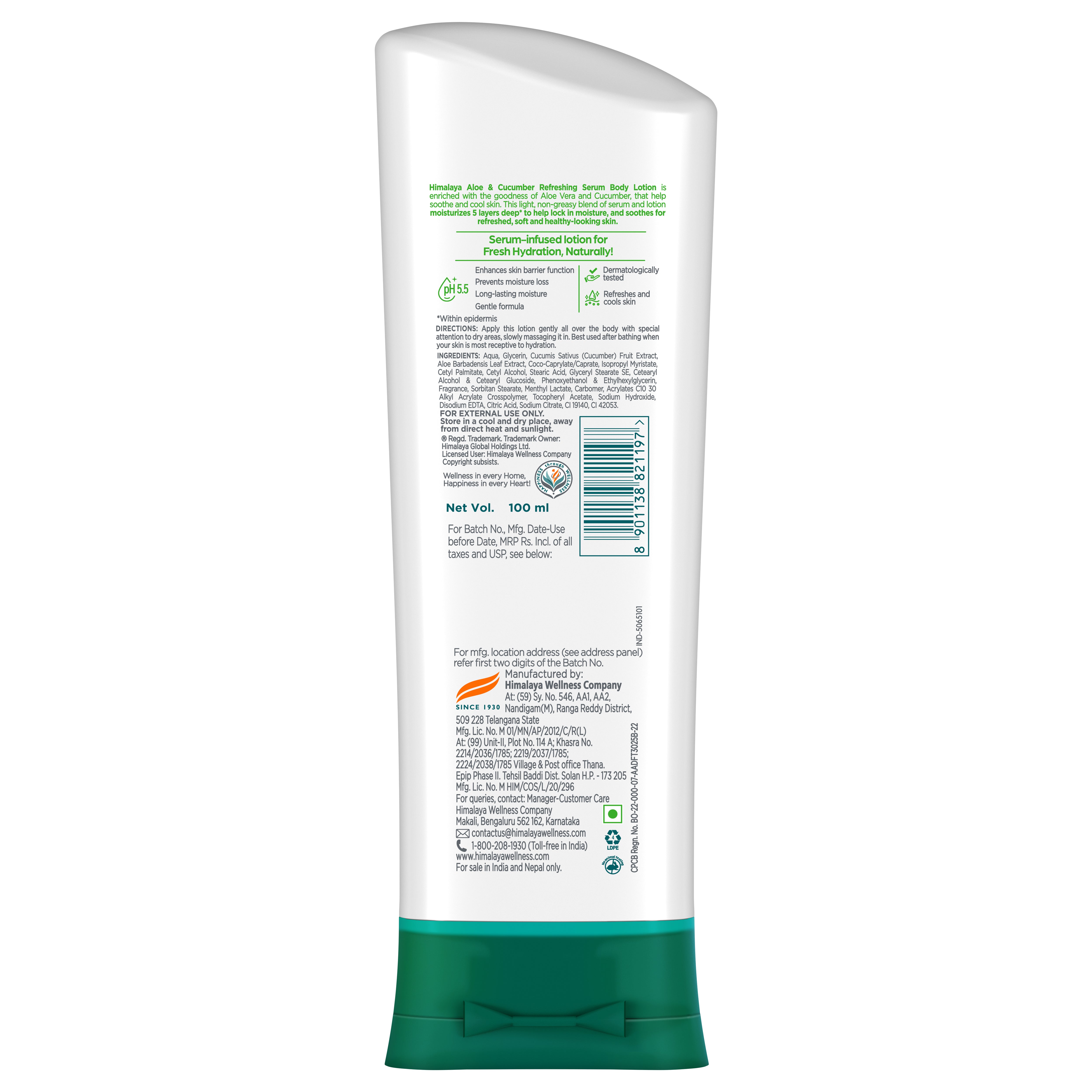 Aloe & Cucumber Refreshing Serum Body Lotion