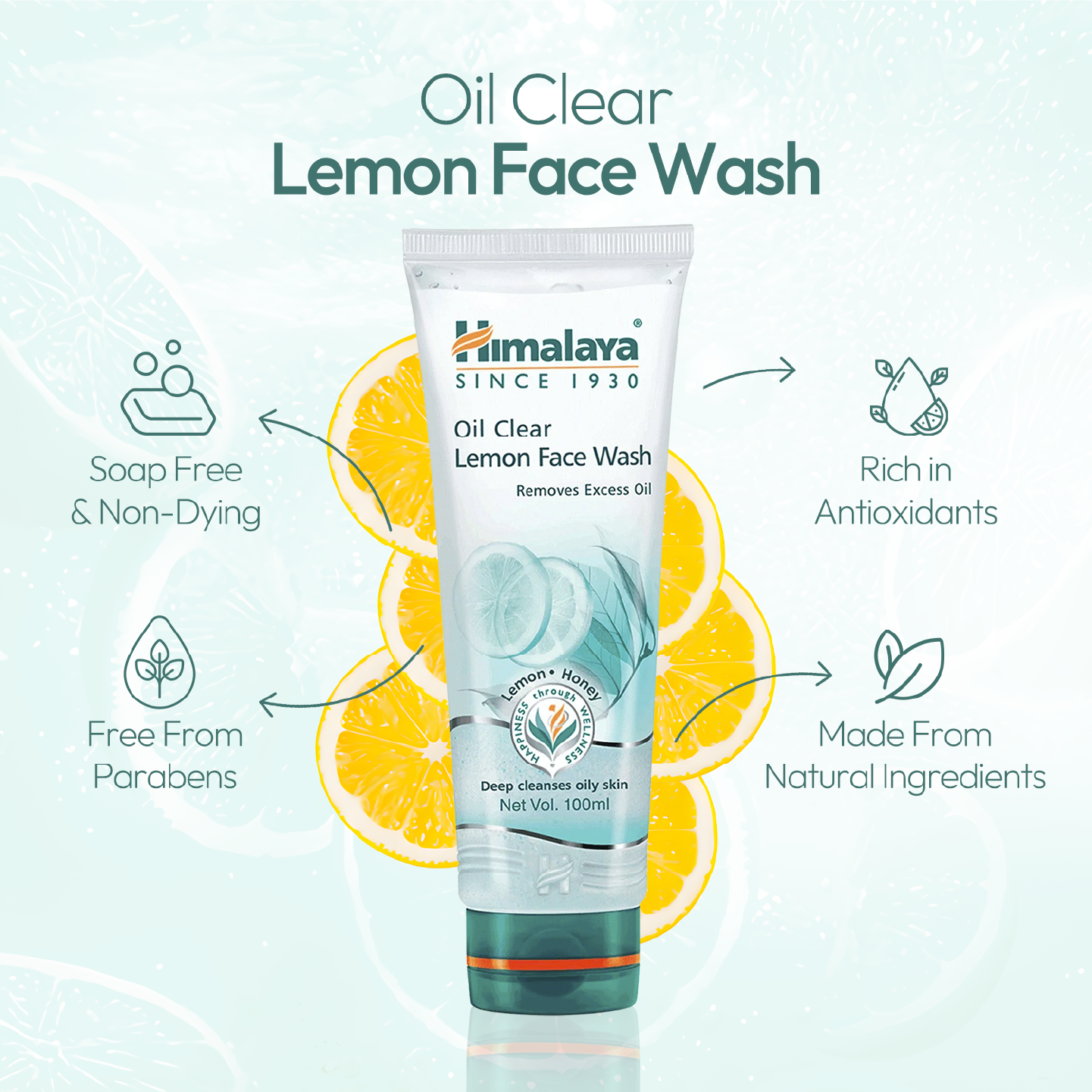Oil Clear Lemon Face Wash