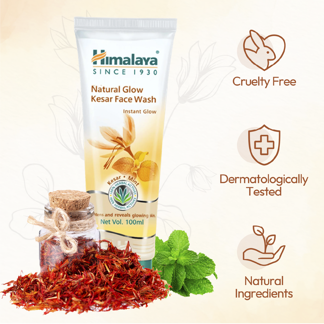 Himalaya Natural Glow Kesar Face Wash For a Natural Glow Himalaya