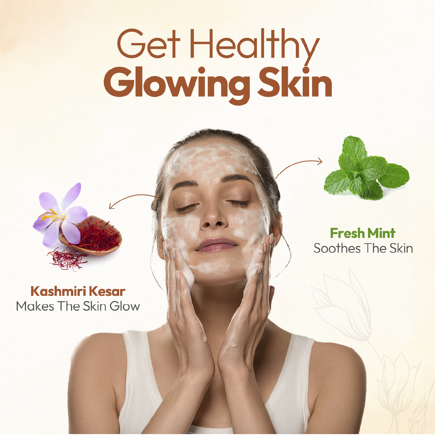 Natural Glow Kesar Face Wash