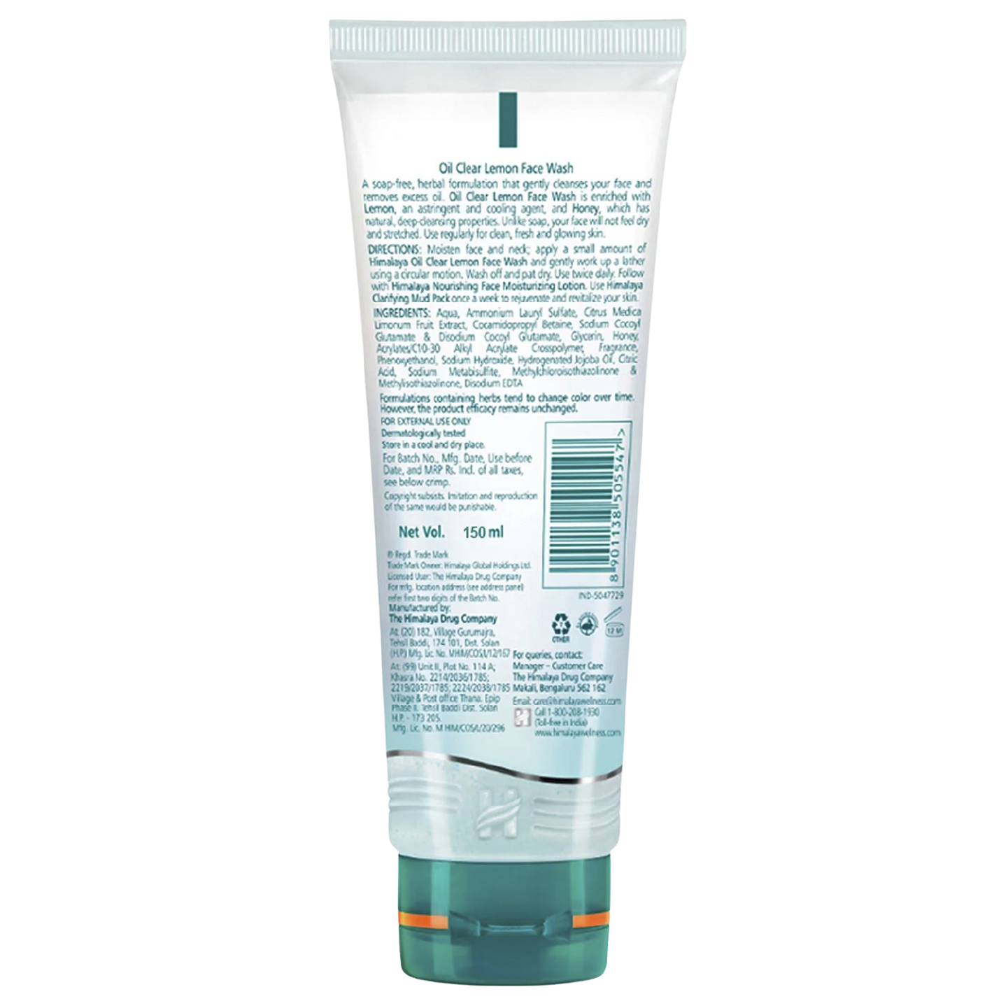Himalaya face wash deals ingredients