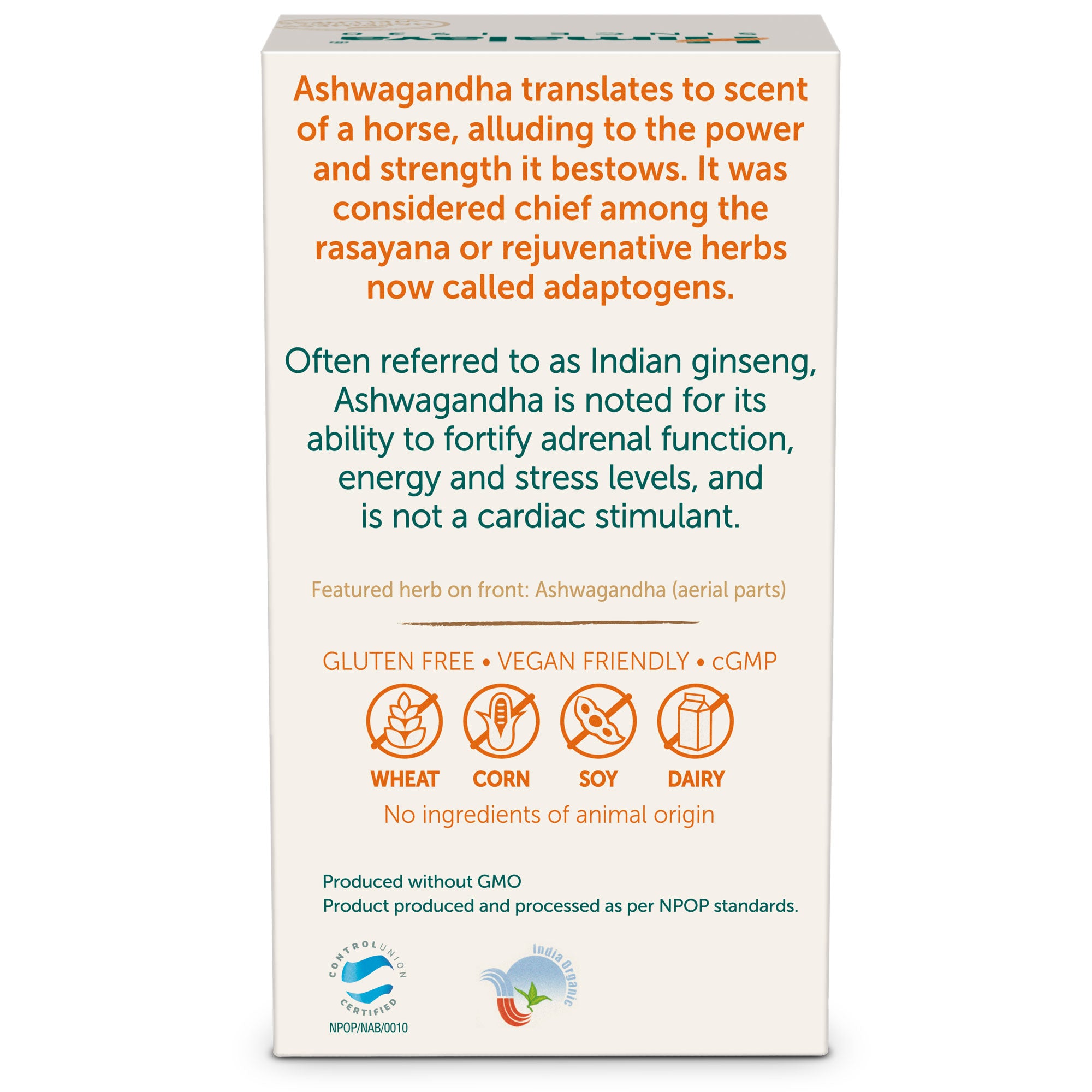 Buy Himalaya Organic Ashwagandha 30 Caplets, 60 Caplets – Himalaya ...