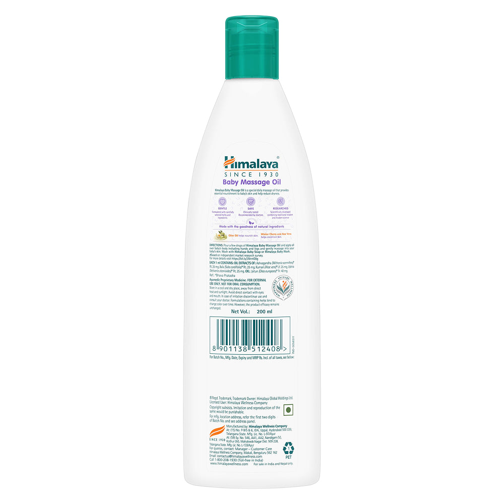 baby massage oil