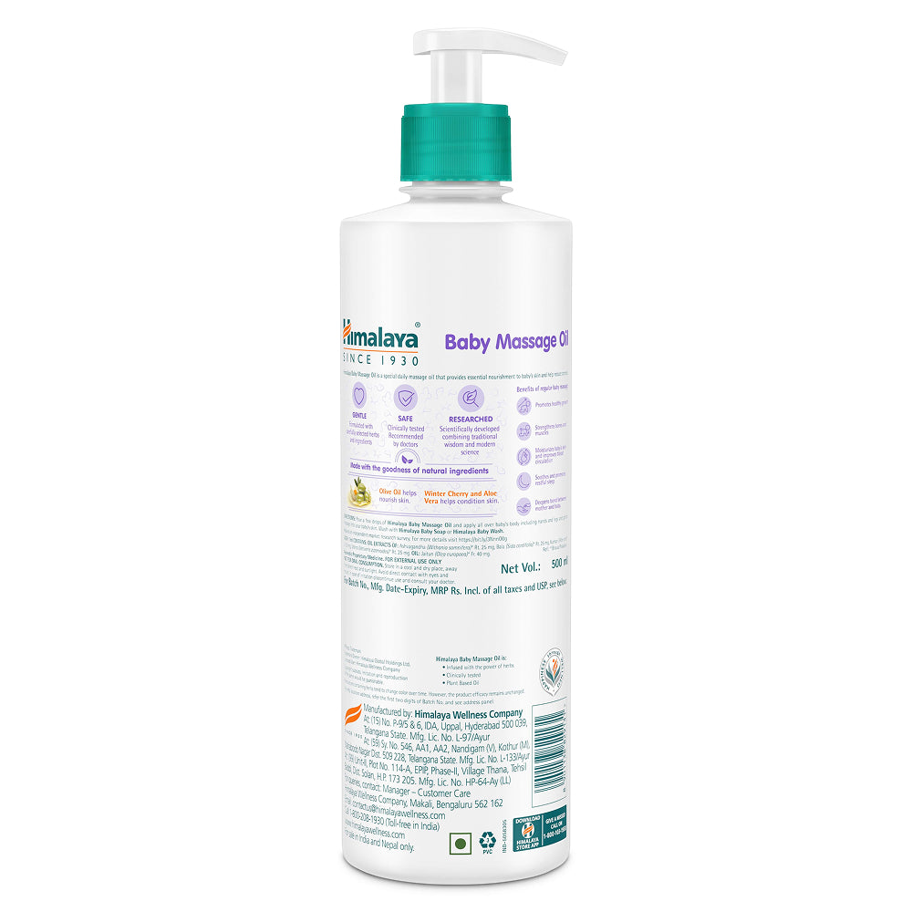 baby massage oil