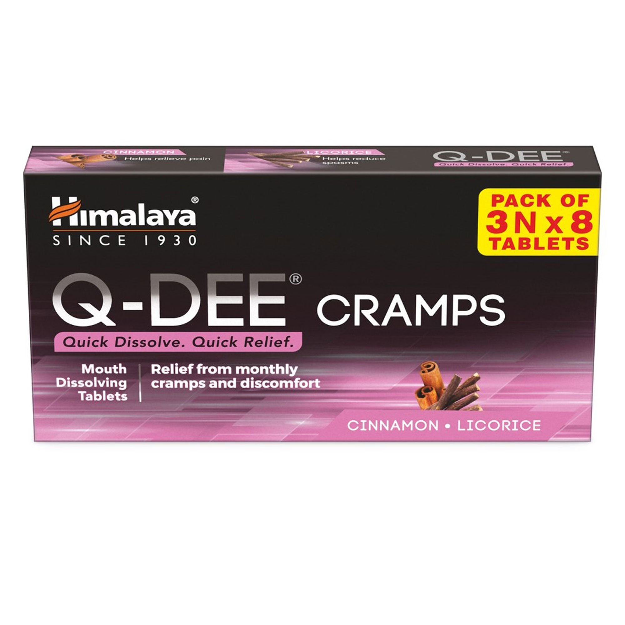 Himalaya Q-DEE Cramps Tablets - 3Nx8