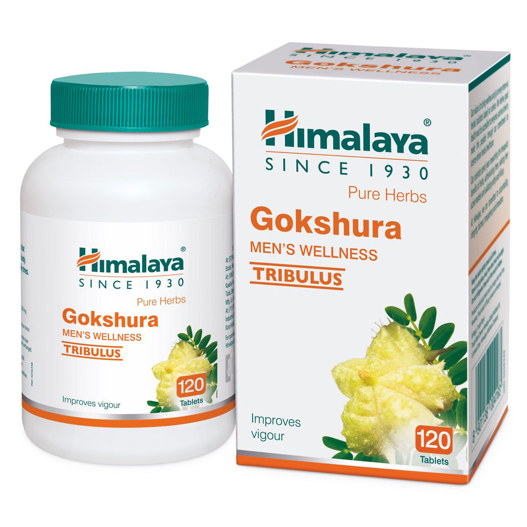 Complément Alimentaire Himalaya Gokshura + Punarnava - 60 Comprimés Chaque - Bien-être Masculin - Neuf, Expiration 2027