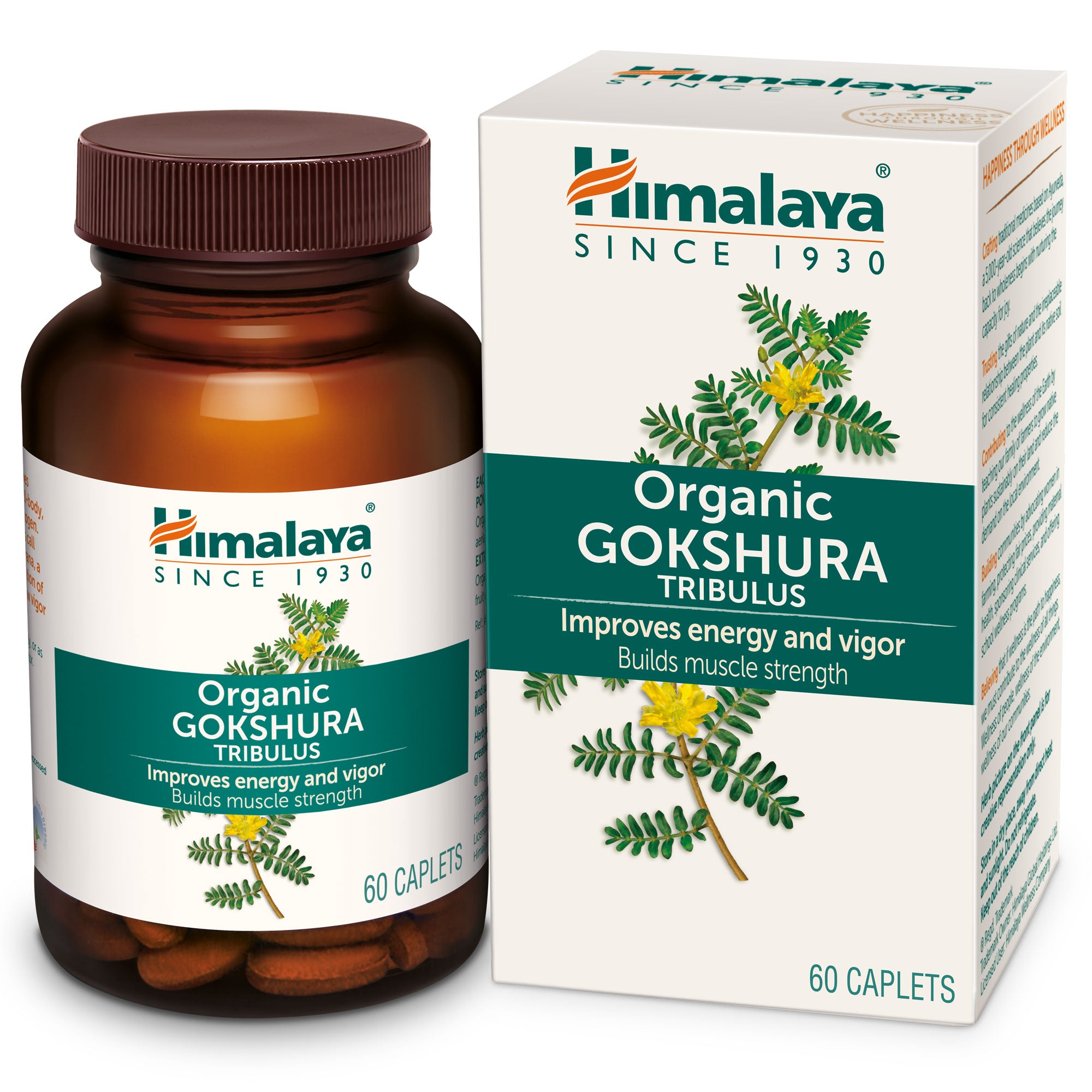 Himalaya Organic Gokshura (Tribulus) 60 Caplets