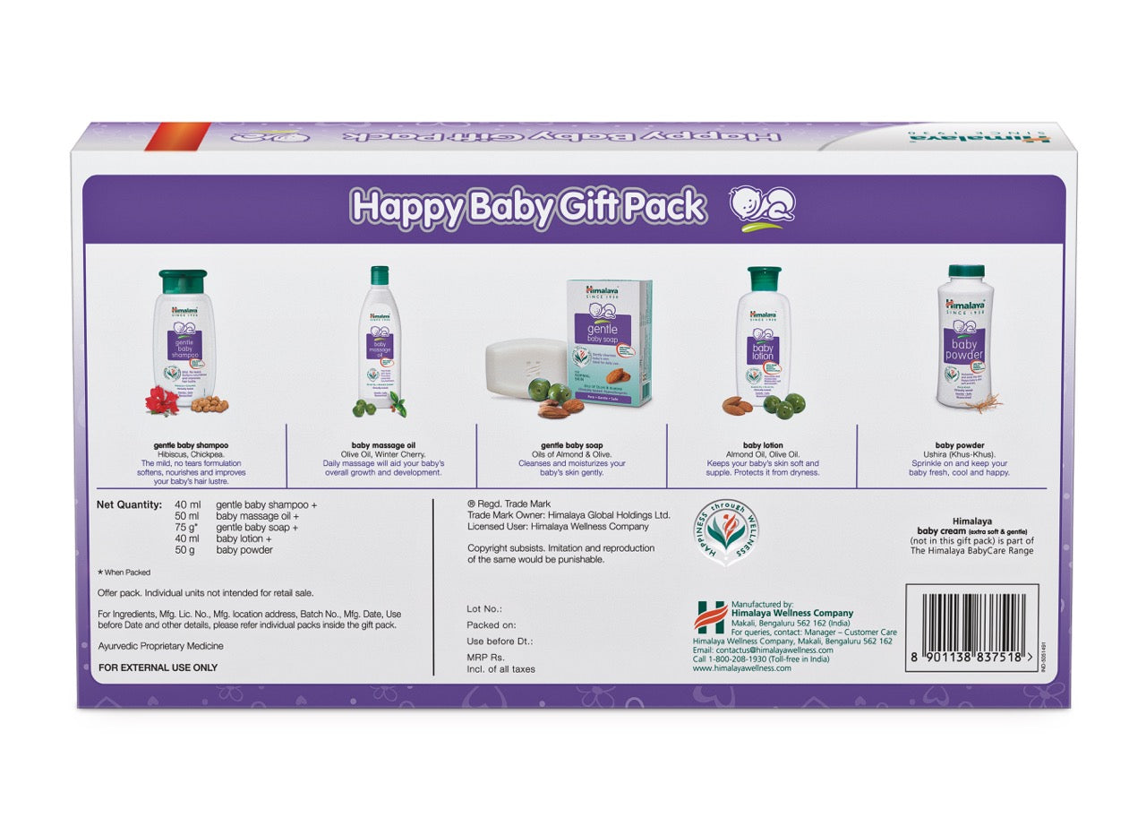 Himalaya Happy Baby Gift Pack 5 in 1 BOP