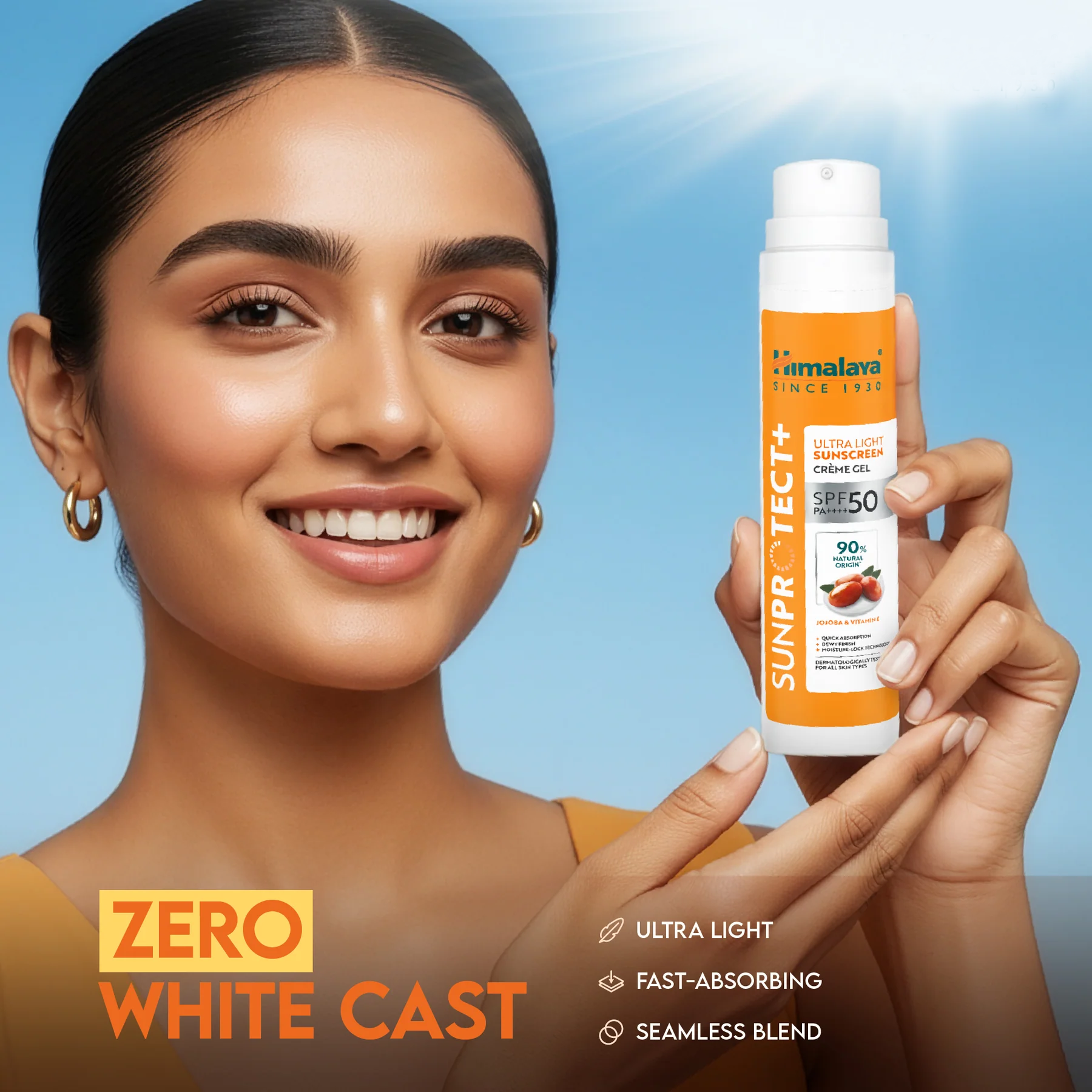 SunProtect+ Ultra-Light Sunscreen Creme Gel