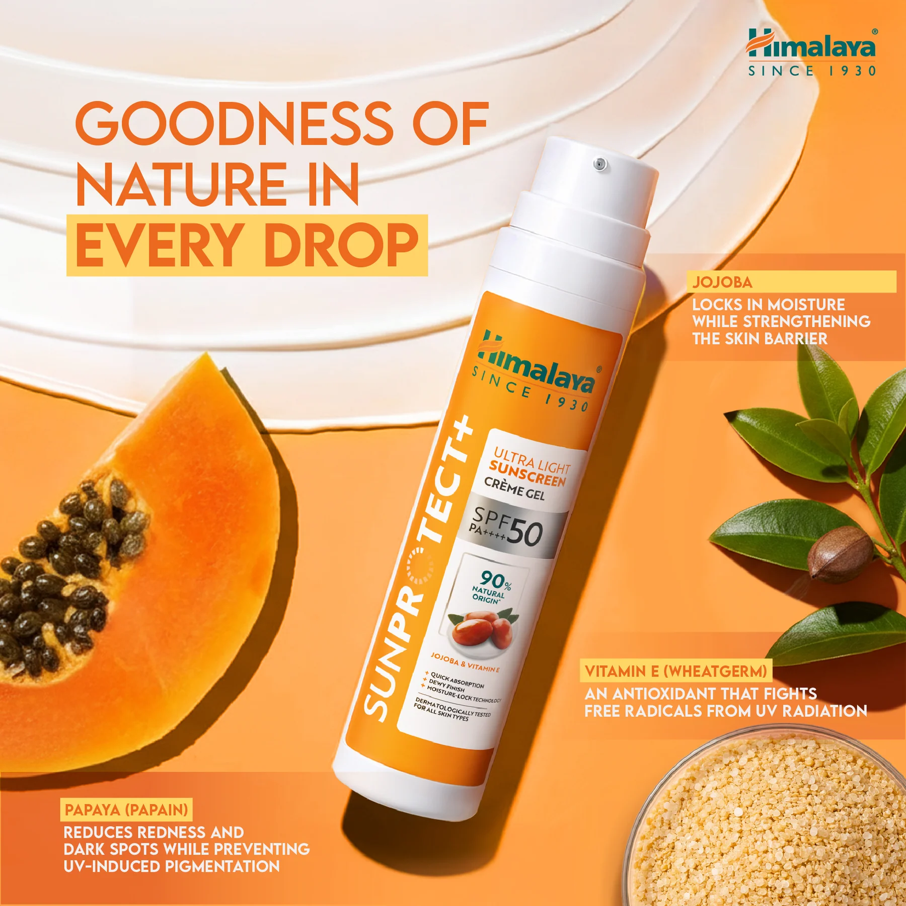 SunProtect+ Ultra-Light Sunscreen Creme Gel