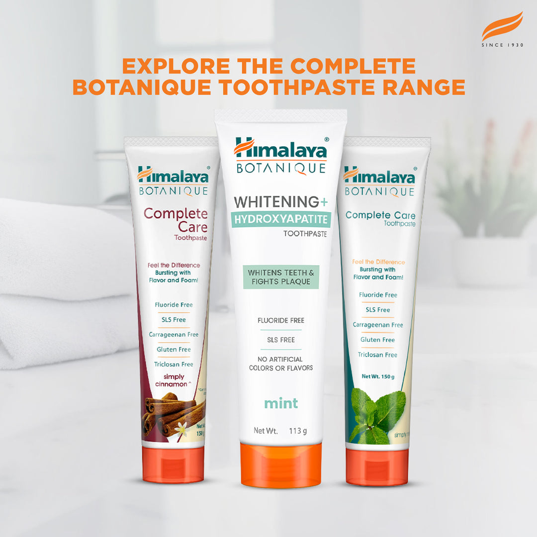 Himalayan Toothpaste Color Code Himalaya Botanique Whitening+ Hydroxyapatite Toothpaste 113g – Himalaya ...