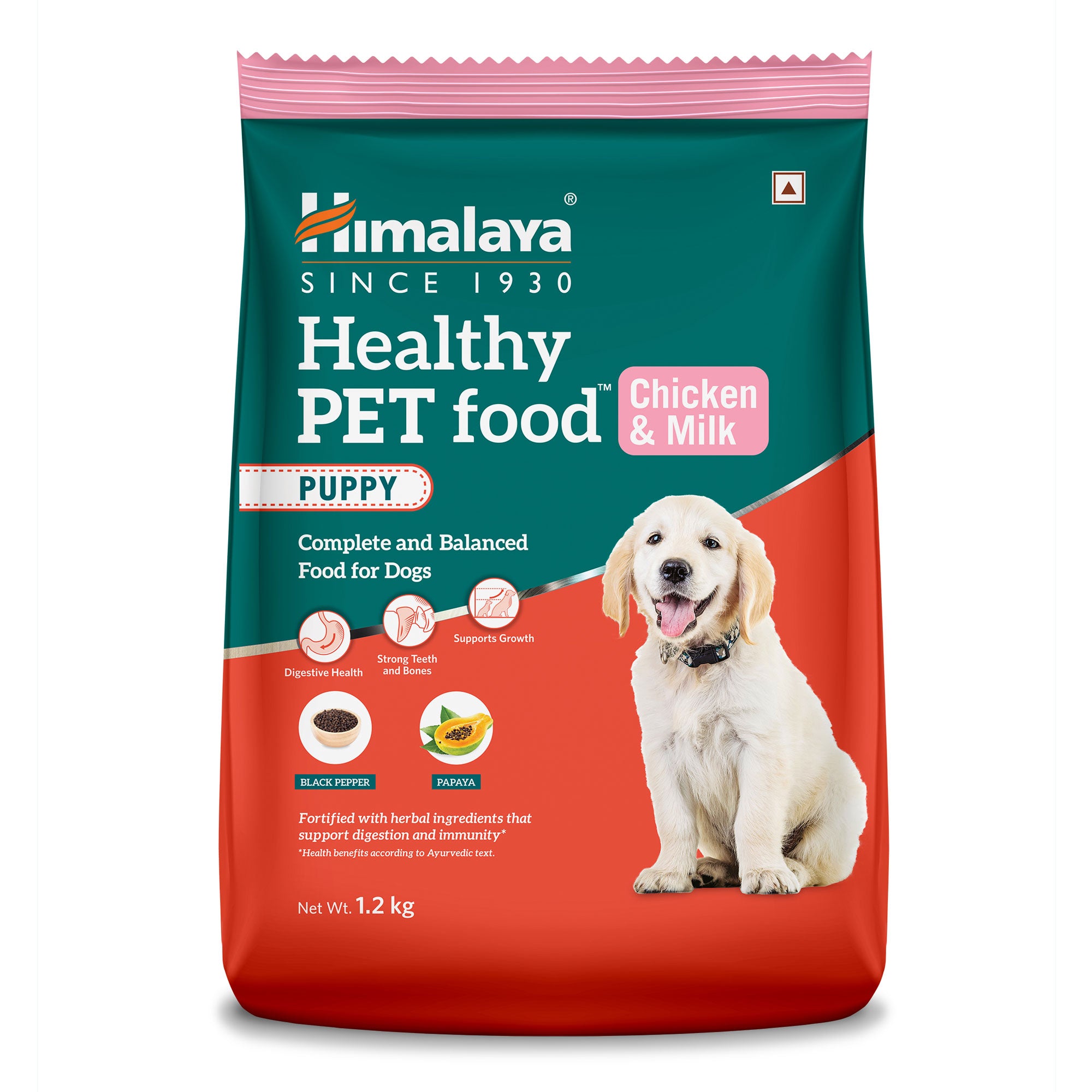 Himalaya Healthy Pet Food Puppy - Chicken & Milk 1.2kg