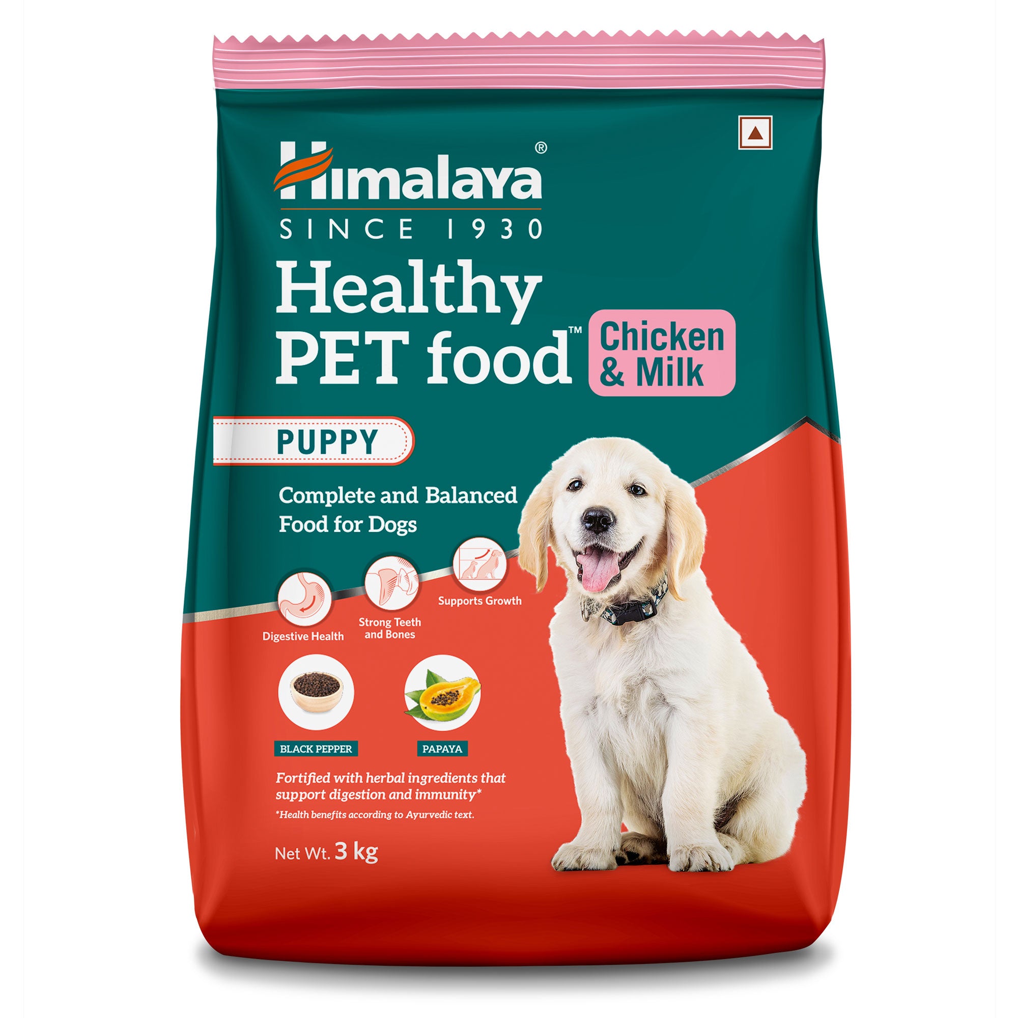 Himalaya Healthy Pet Food Puppy - Chicken & Milk 3kg