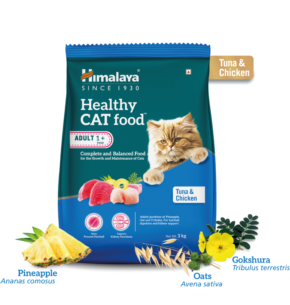 Himalaya Healthy CAT food Adult Tuna and Chicken Himalaya Wellness India