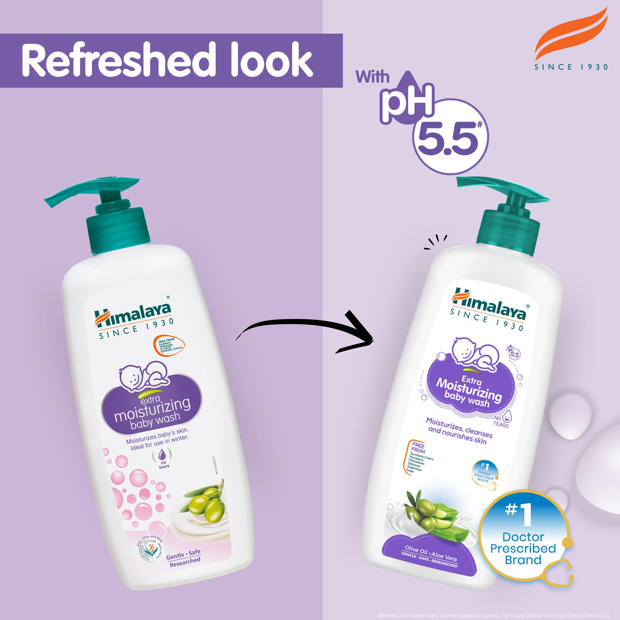 Himalaya Extra Moisturizing Baby Wash