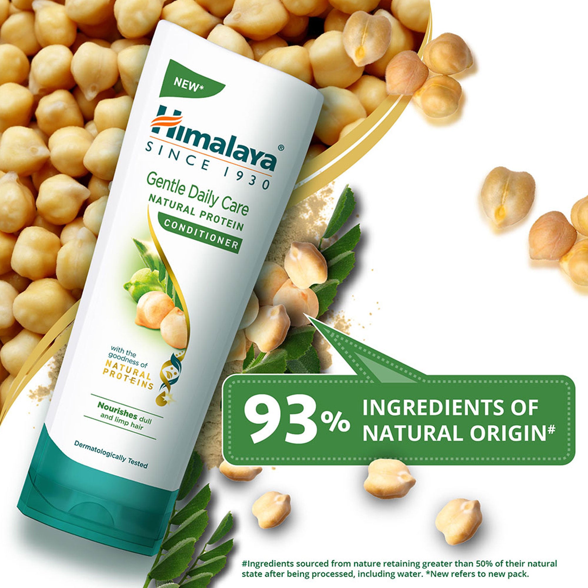 Himalaya Gentle Daily Care Natural Protein Conditioner 80ml - 93% Ingredients of Natural Origin