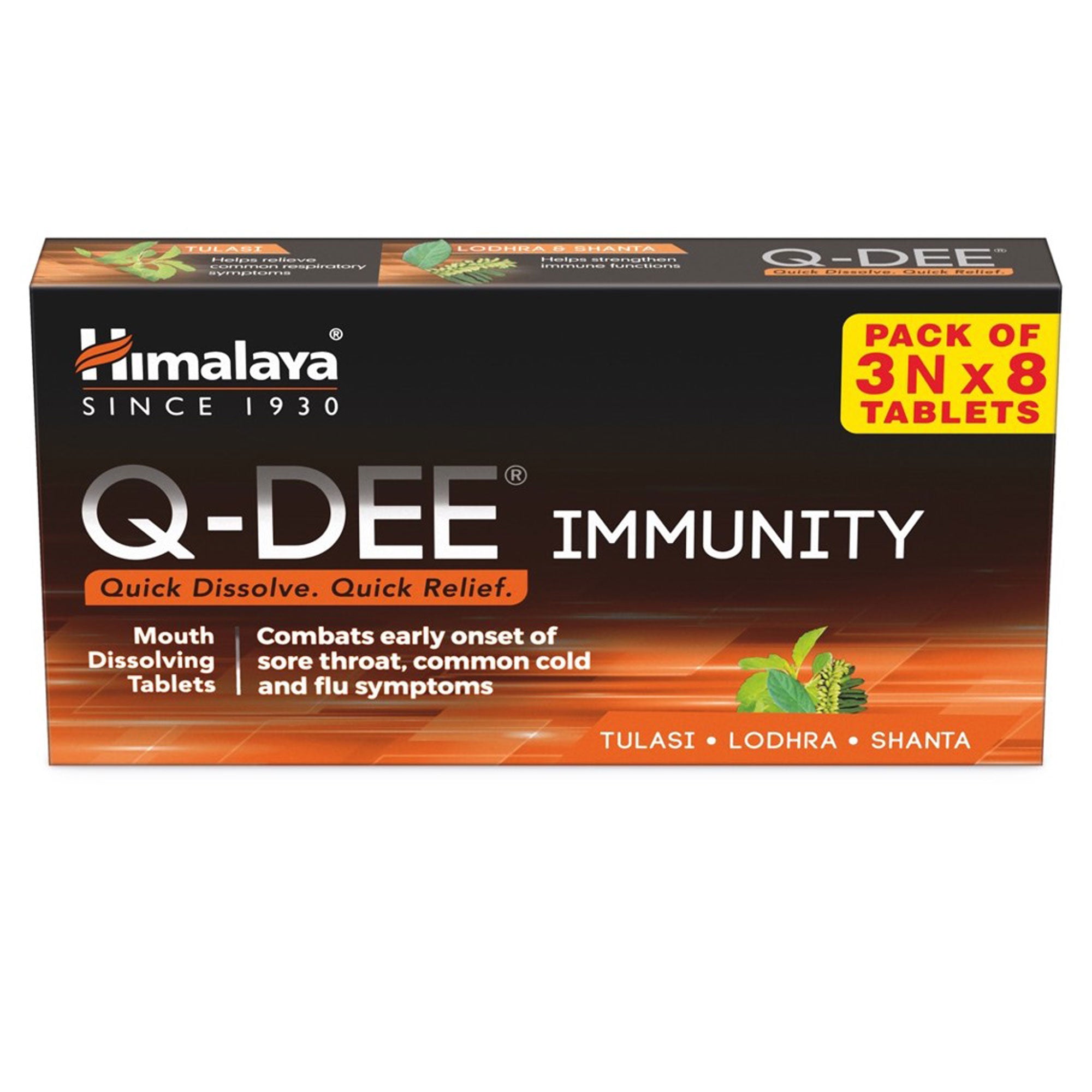 Himalaya Q-DEE Immunity Tablets - 3Nx8