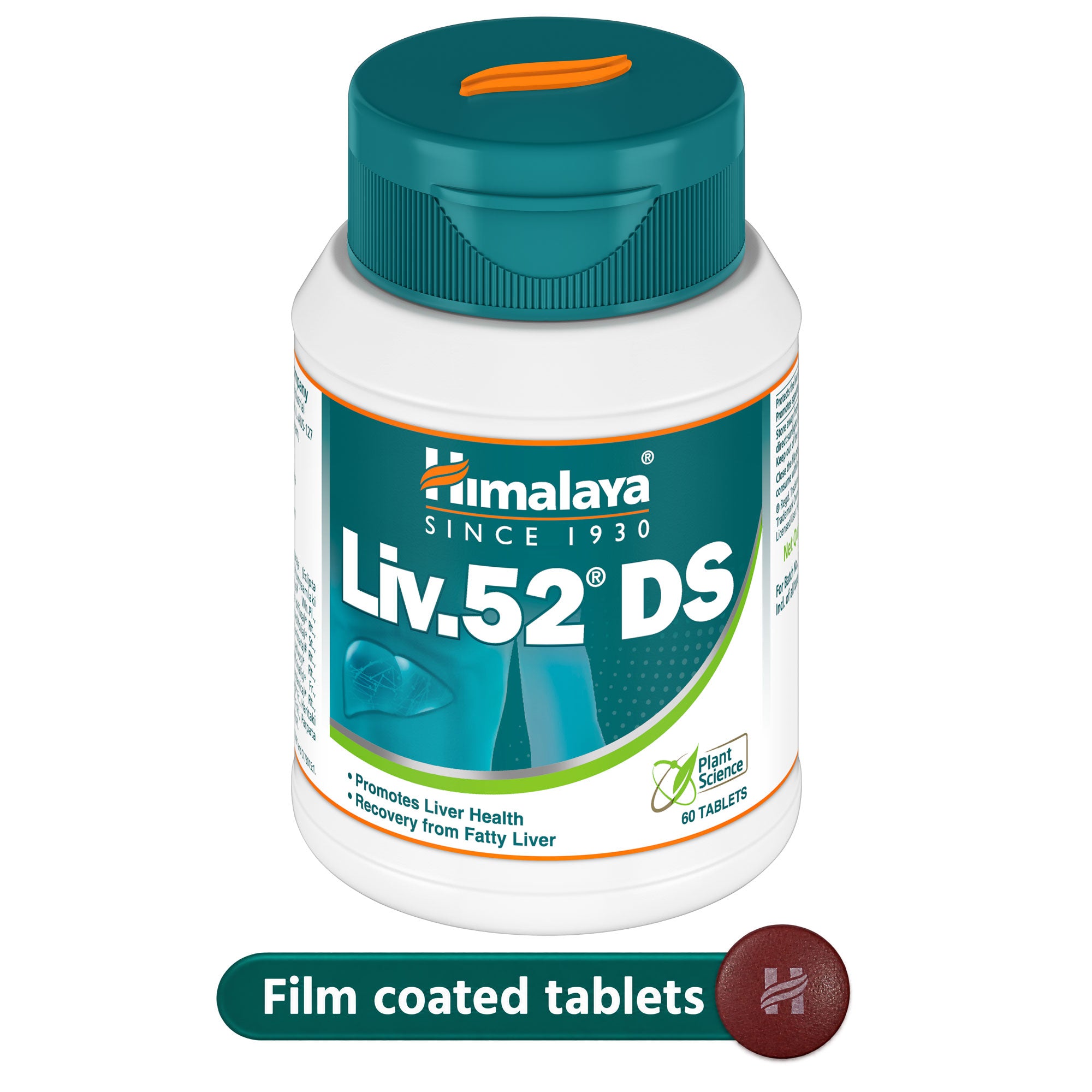 Himalaya Liv.52 DS Tablets product packaging