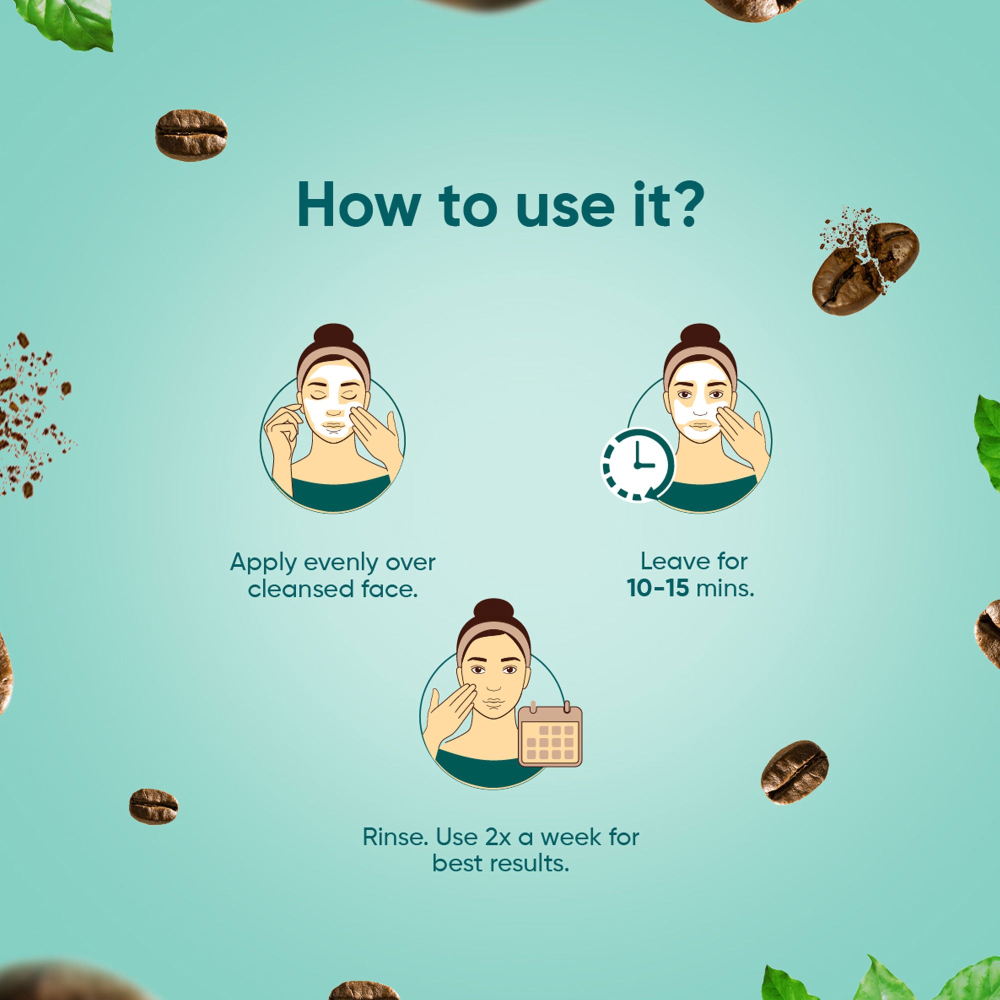 Himalaya Deep Cleansing Coffee Face Pack 100g - How to use it?