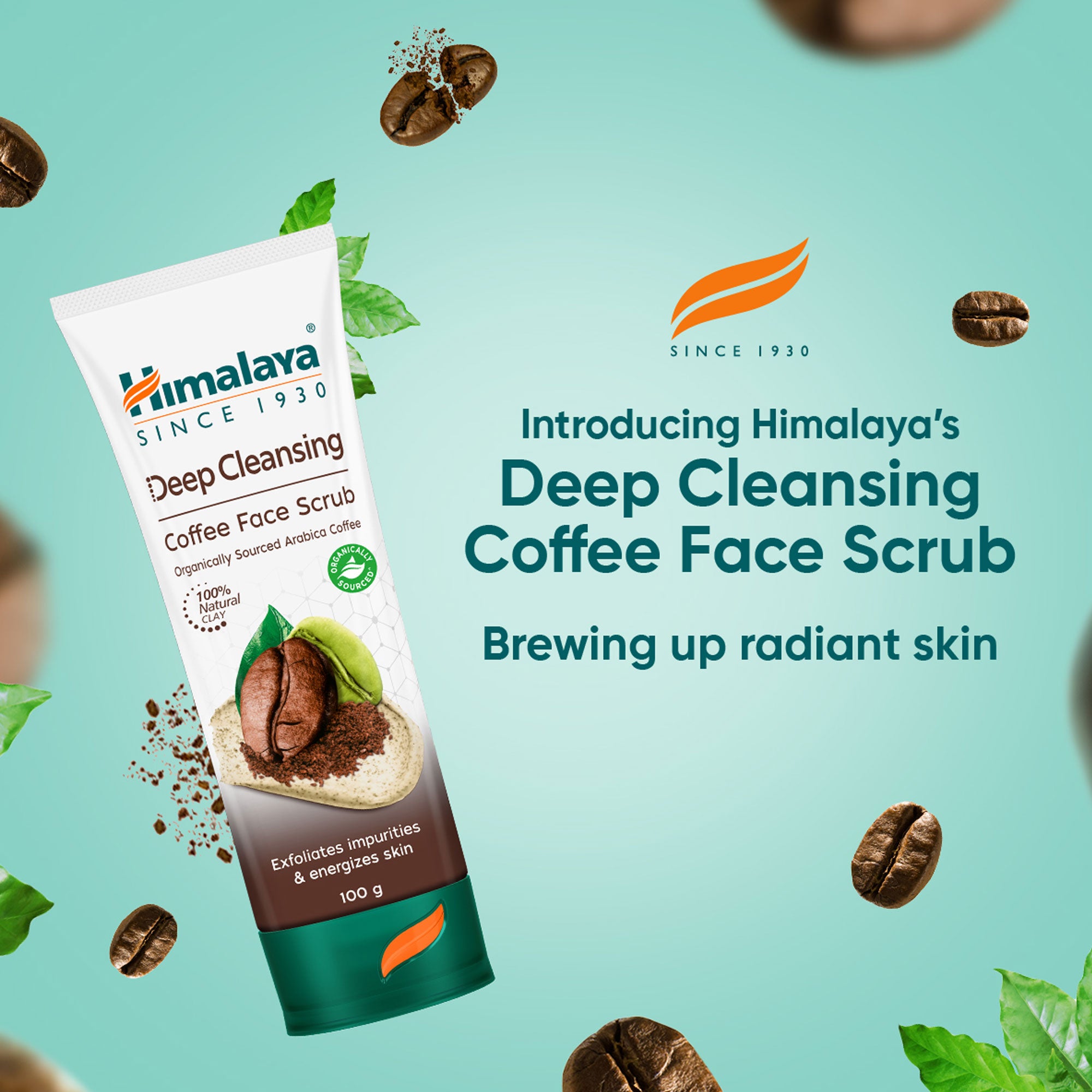 Himalaya Deep Cleansing Coffee Face Scrub 100g - Brewing up radiant skin