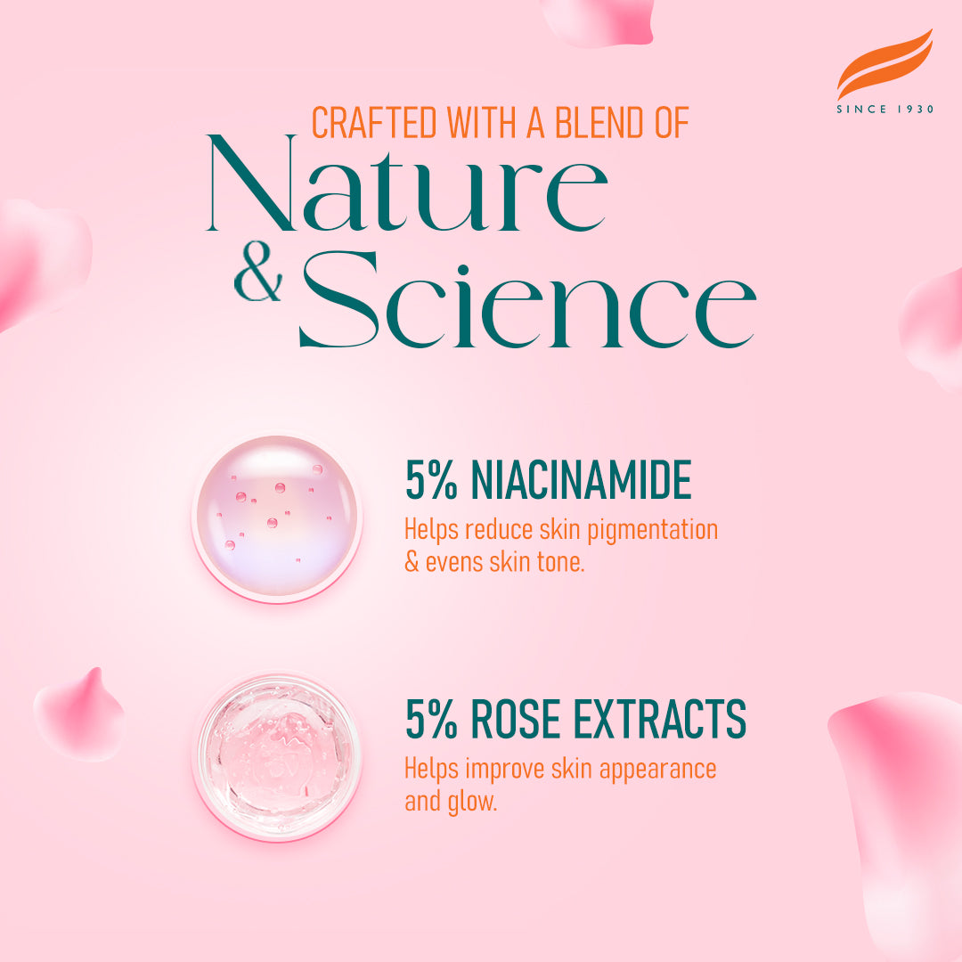 Himalaya Natural Glow Rose Face Serum 300ml - Nature & Science