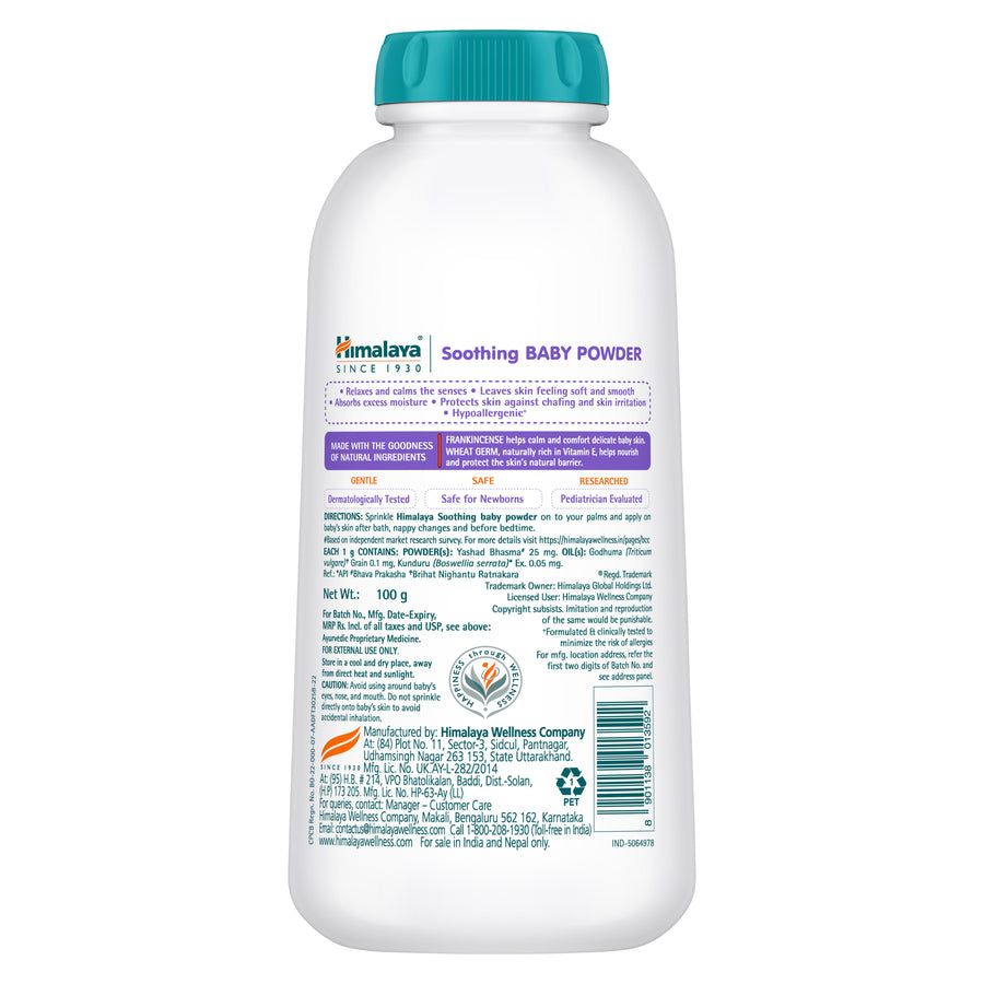 Soothing Baby Powder – Himalaya Wellness (India)