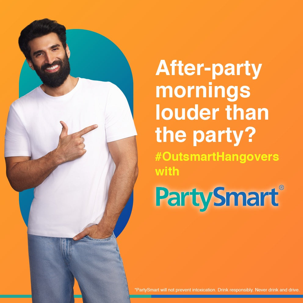 PartySmart Anti-Hangover Capsules | Cannister Pack