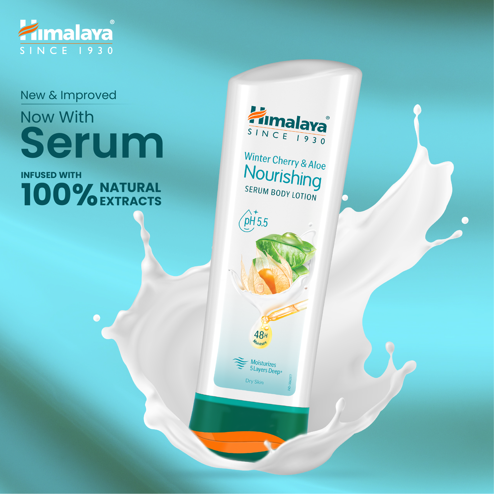 Winter Cherry & Aloe Nourishing Serum Body Lotion