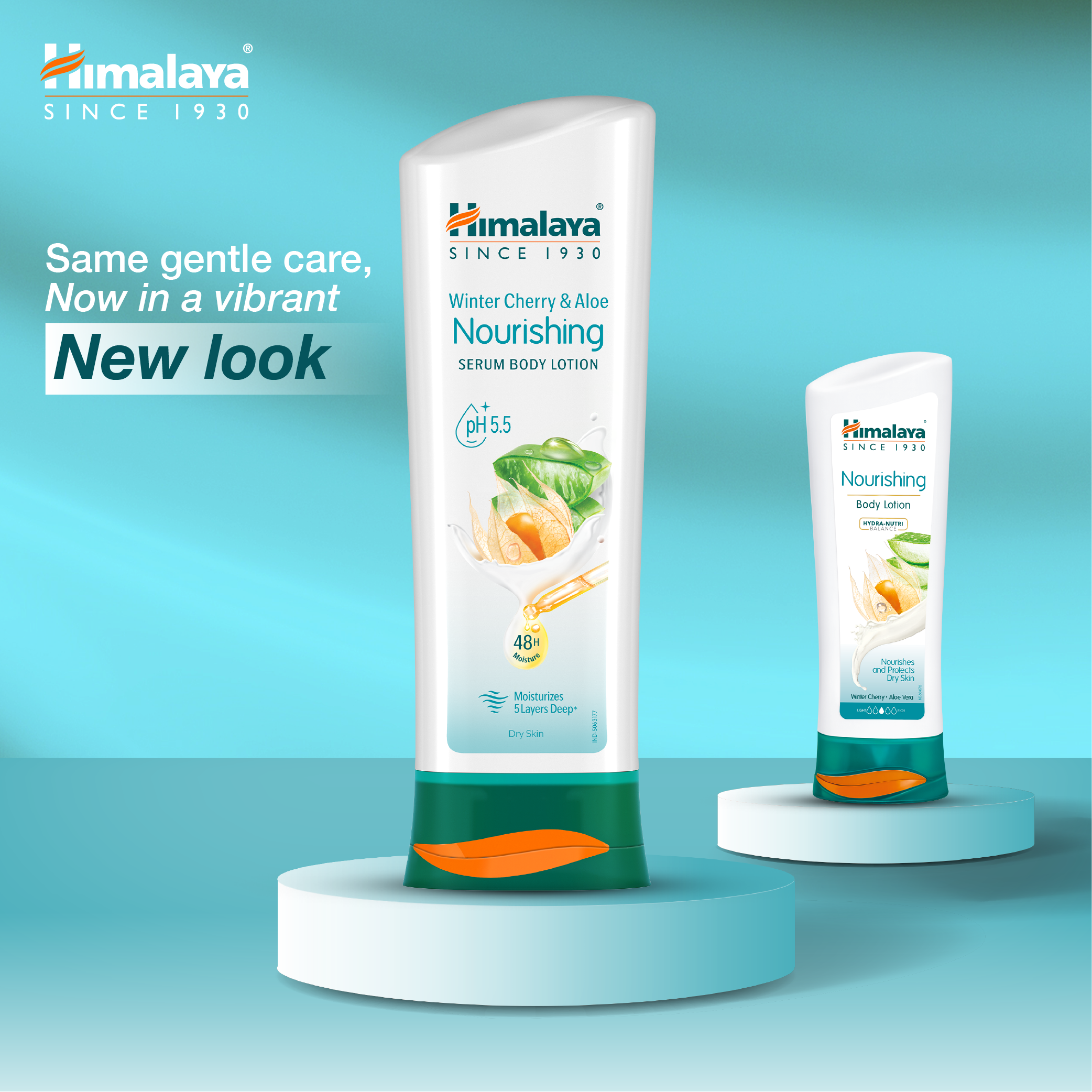 Winter Cherry & Aloe Nourishing Serum Body Lotion