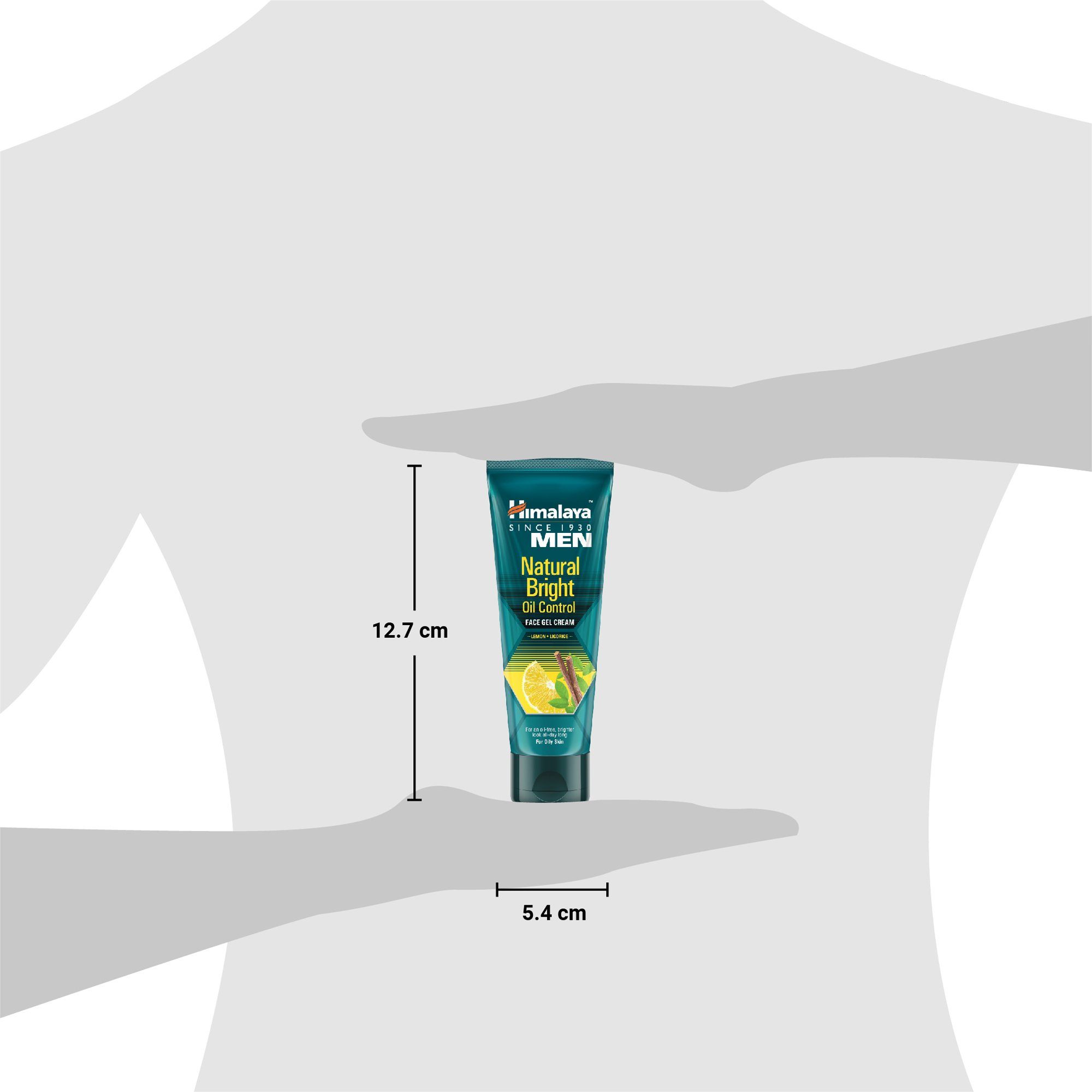 Himalaya Natural Bright Oil Control Men’s Face Cream - Pack Size