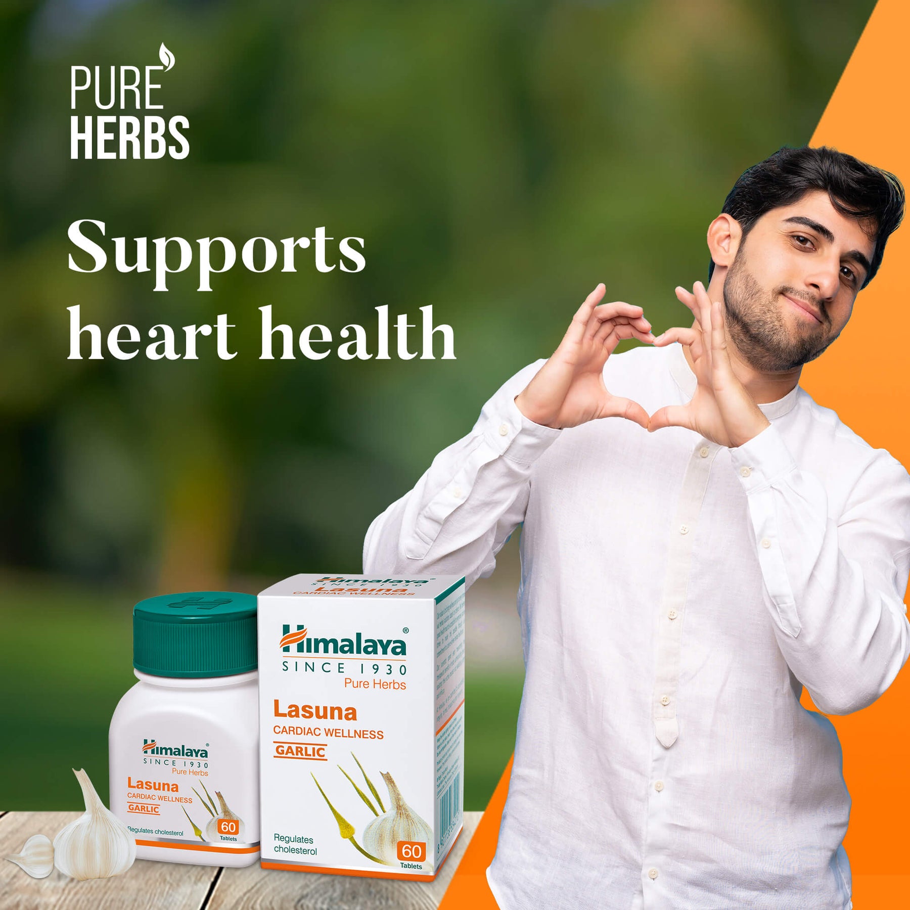 Himalaya Lasuna - Regulates Cholesterol – Himalaya Wellness (India)